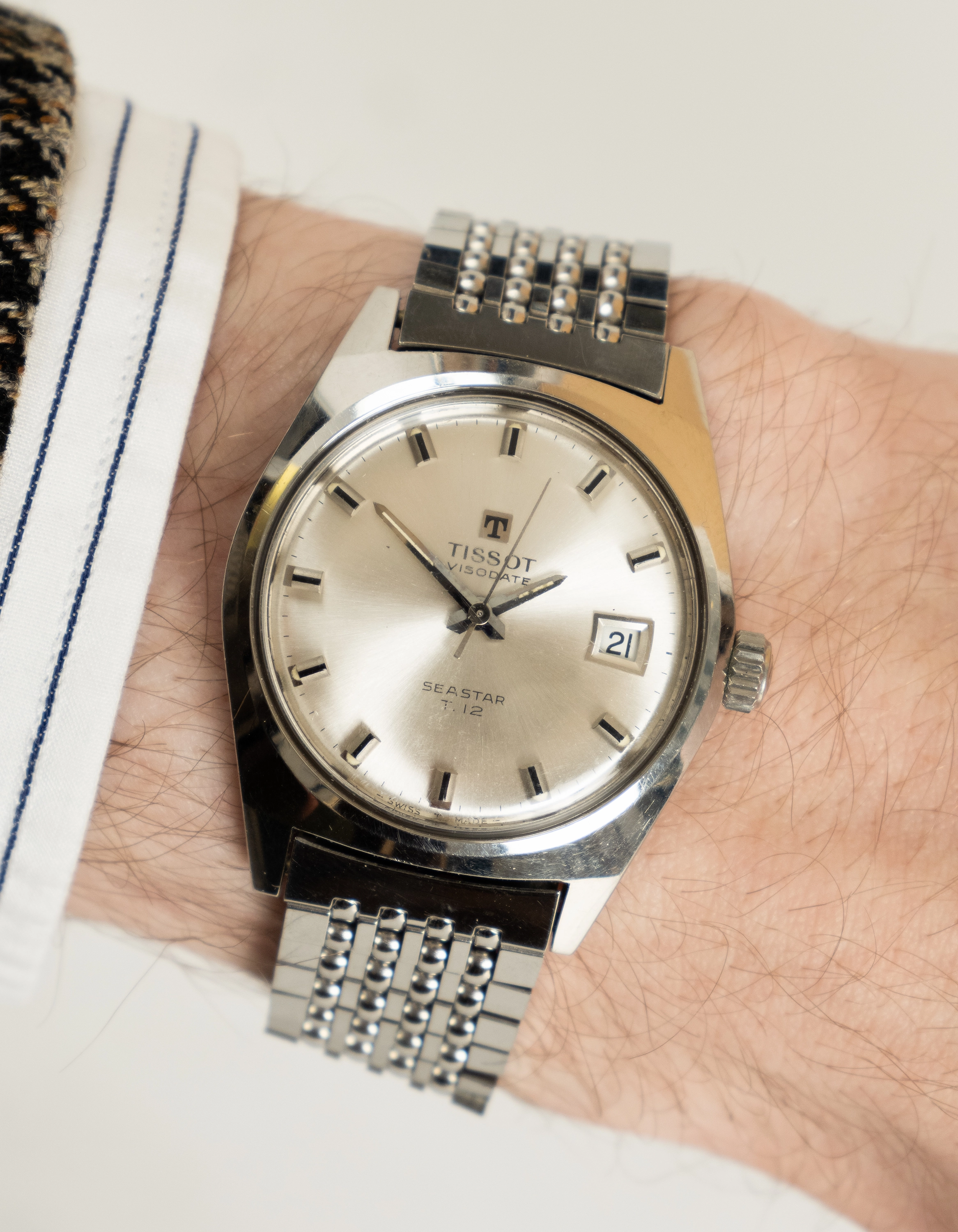 1965 Tissot Seastar Visodate