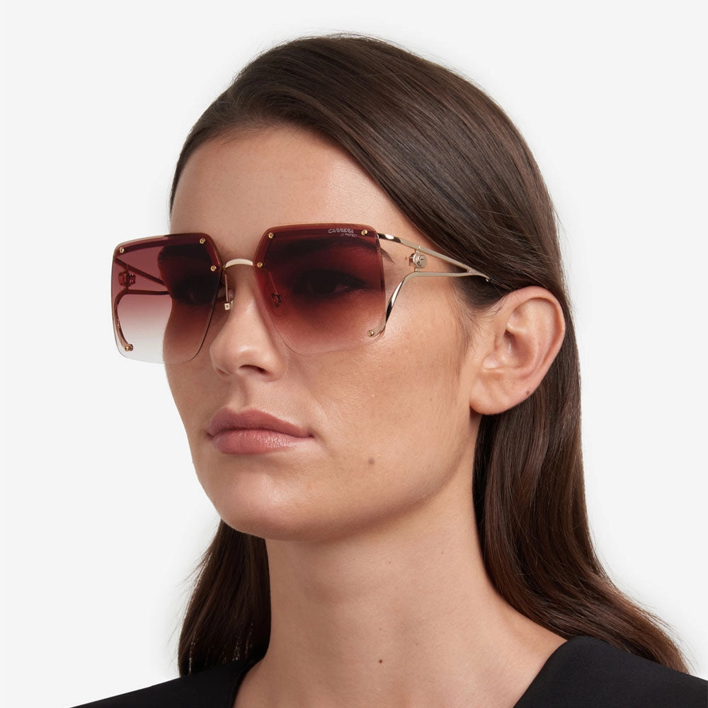 3041 Women's Square Frame Gradient Sunglasses