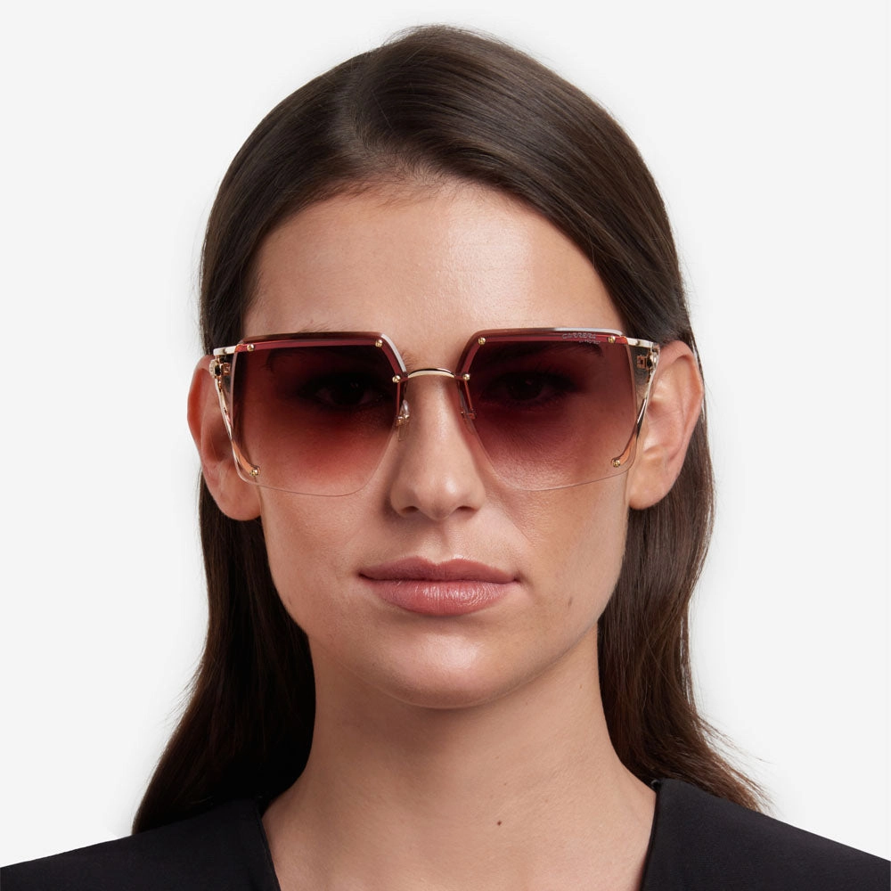 3041 Women's Square Frame Gradient Sunglasses