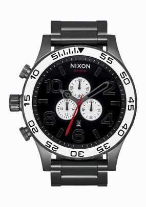 51-30 Chrono - Black / White / Gunmetal