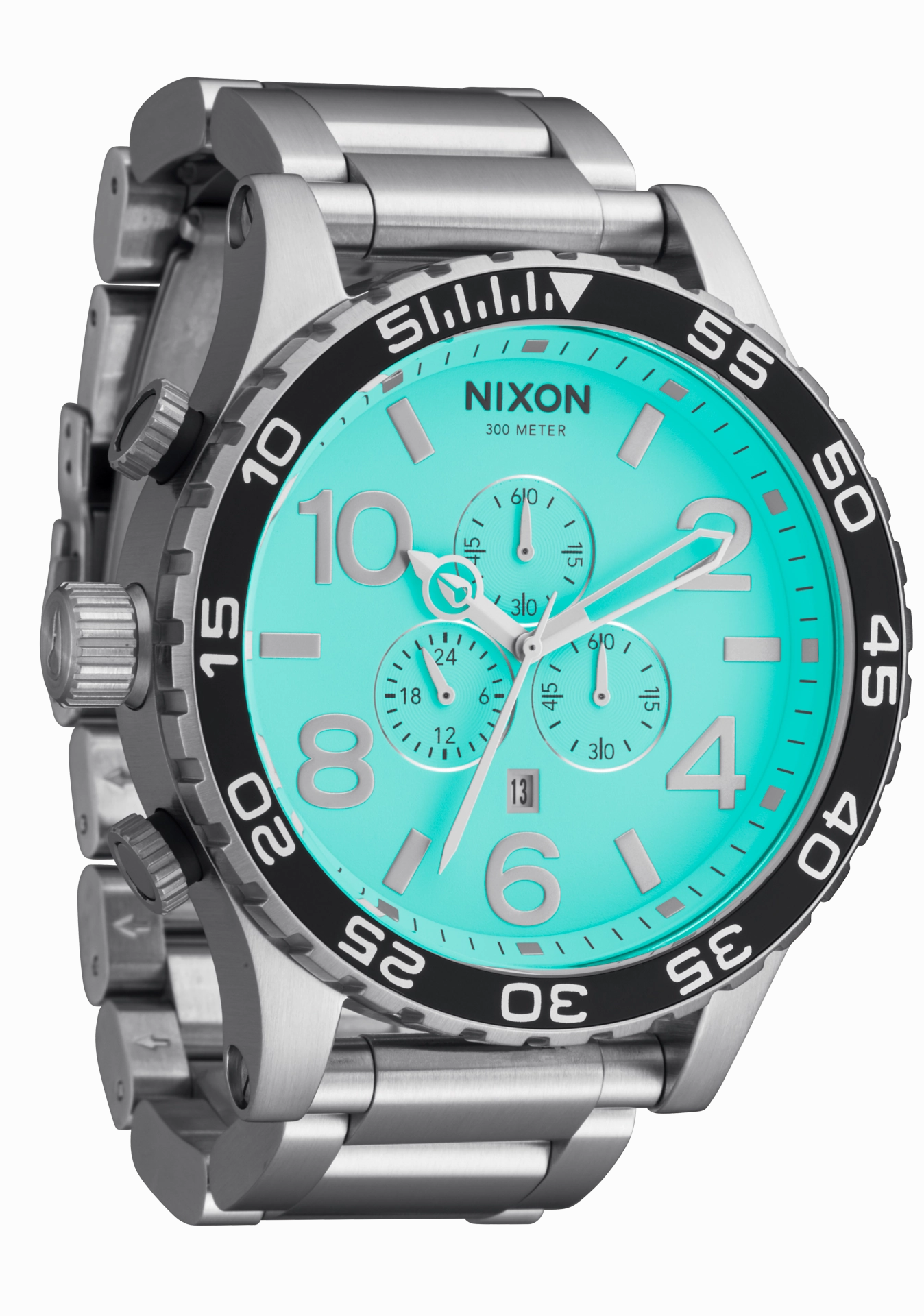 51-30 Chrono - Silver / Turquoise