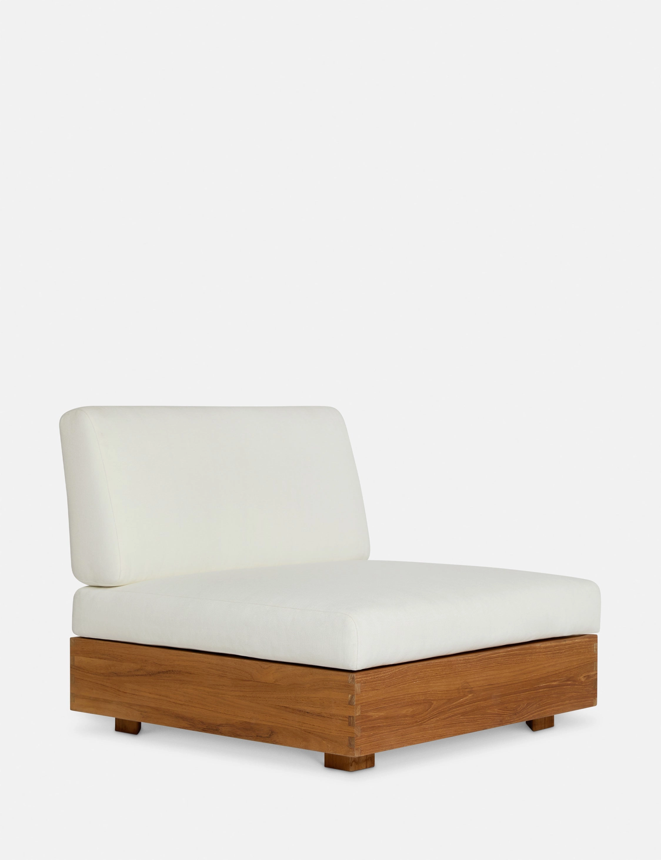 Abbot Outdoor Armless Accent Chair by Sarah Sherman Samuel