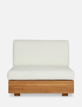Abbot Outdoor Armless Accent Chair by Sarah Sherman Samuel