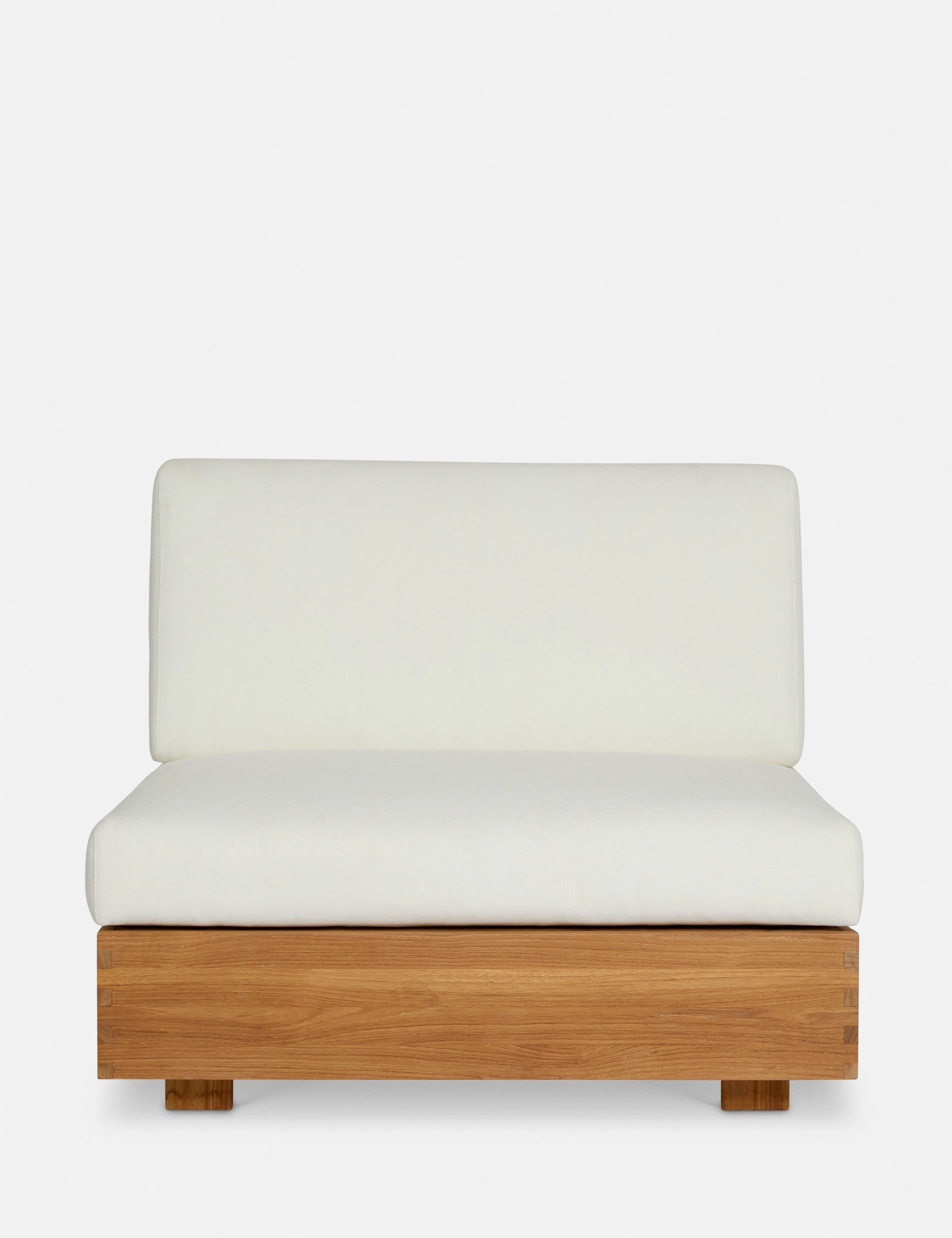 Abbot Outdoor Armless Accent Chair by Sarah Sherman Samuel