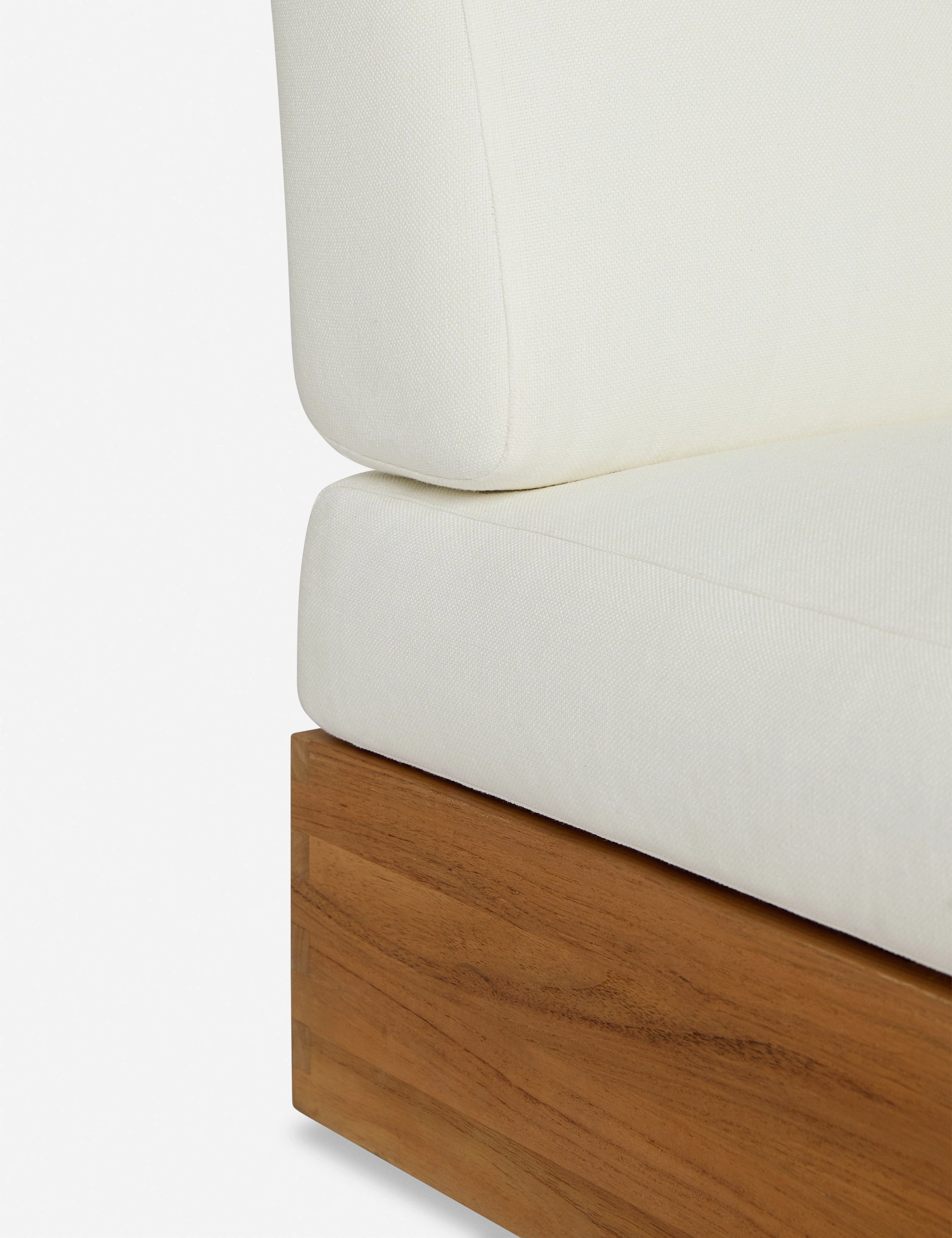 Abbot Outdoor Armless Accent Chair by Sarah Sherman Samuel