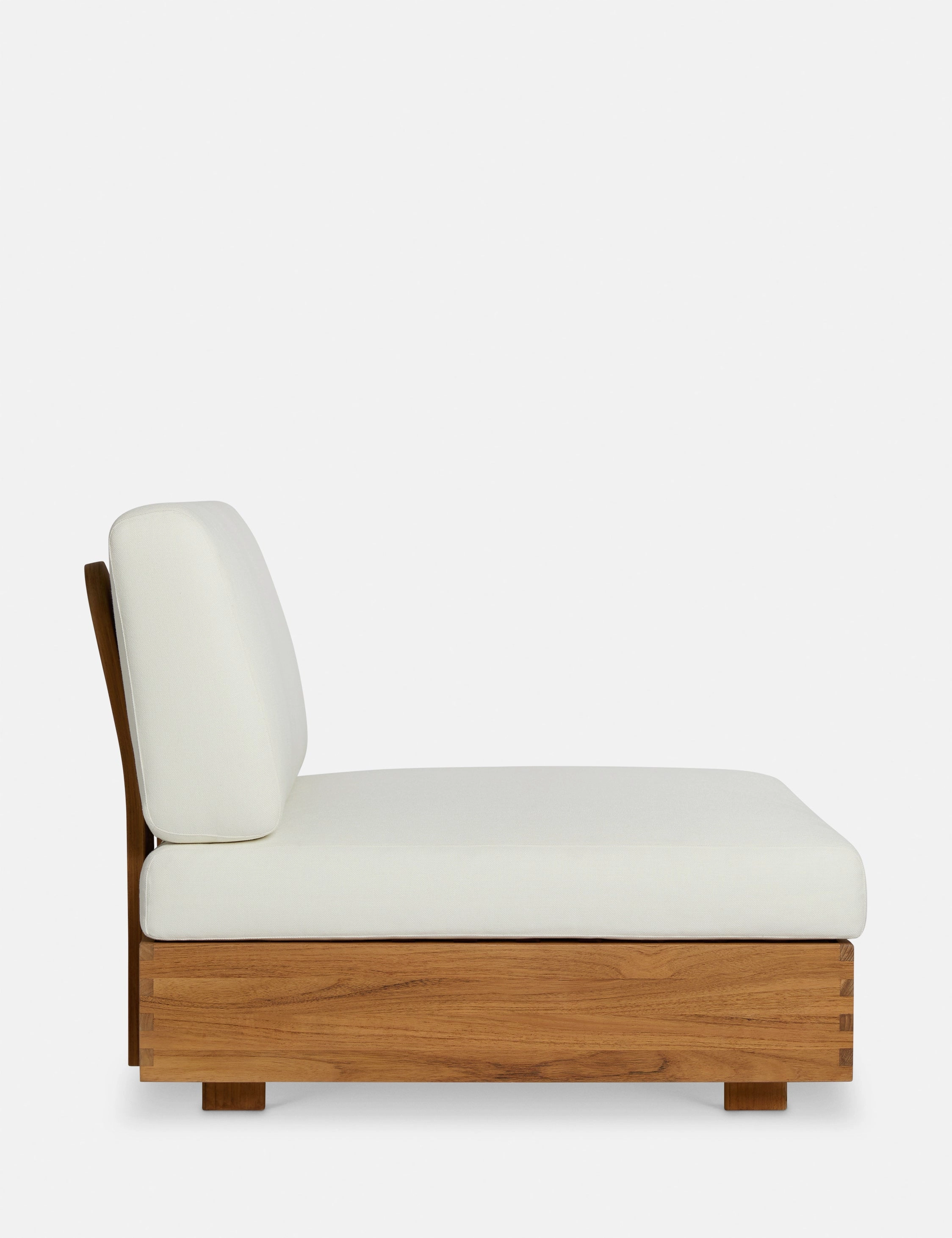 Abbot Outdoor Armless Accent Chair by Sarah Sherman Samuel