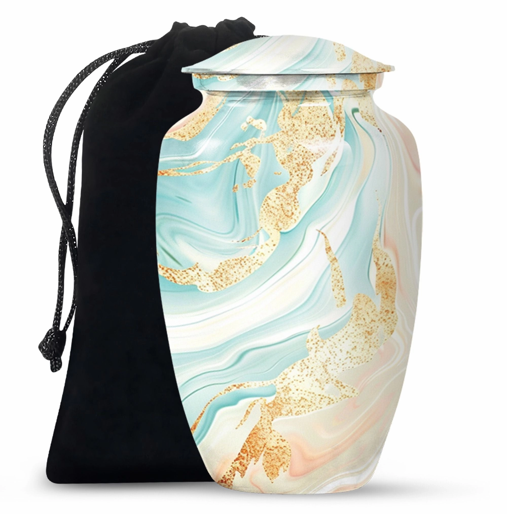 Abstract Urn Essence: Classic and Timeless Decorative Funeral Urn