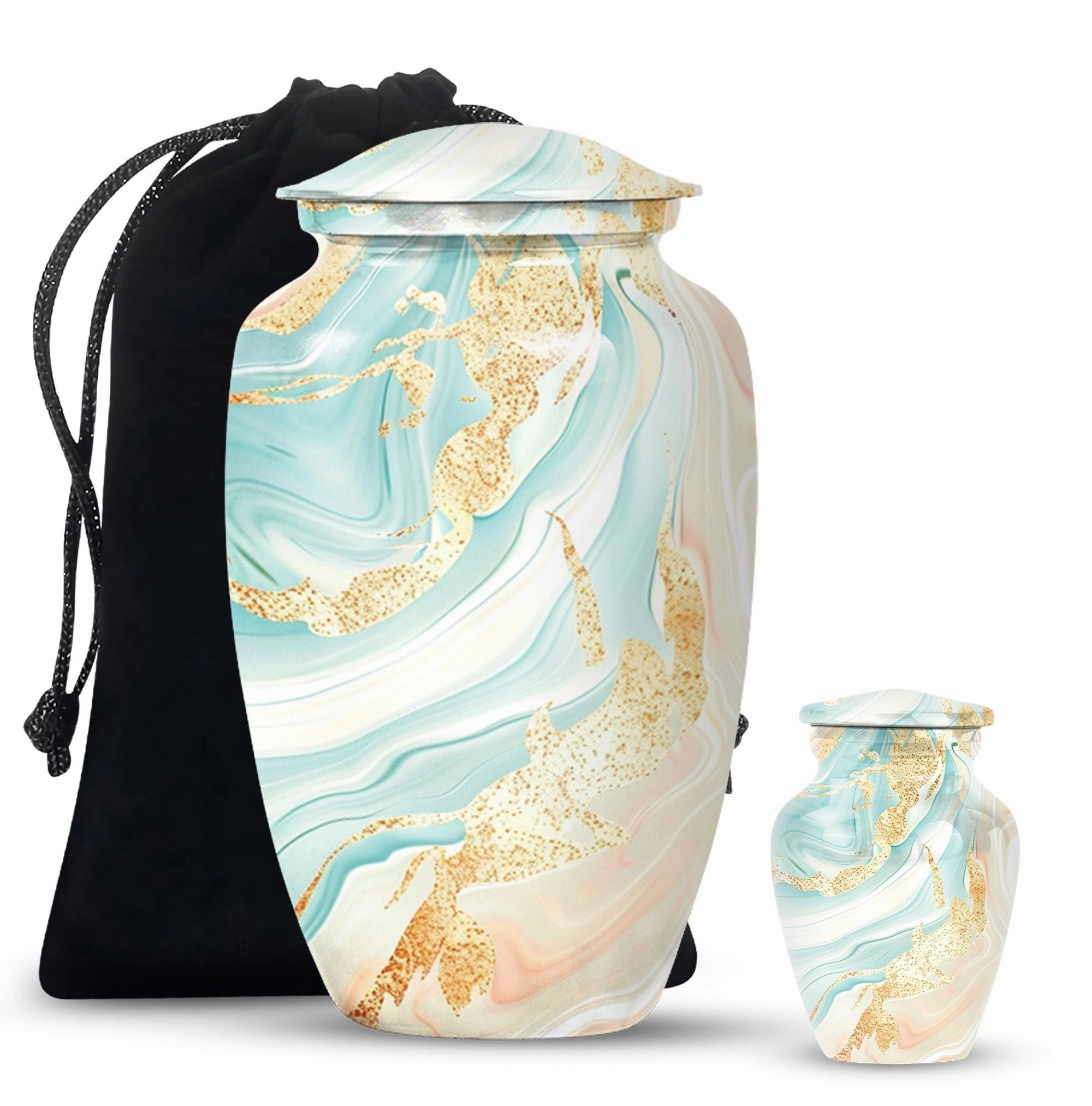 Abstract Urn Essence: Classic and Timeless Decorative Funeral Urn