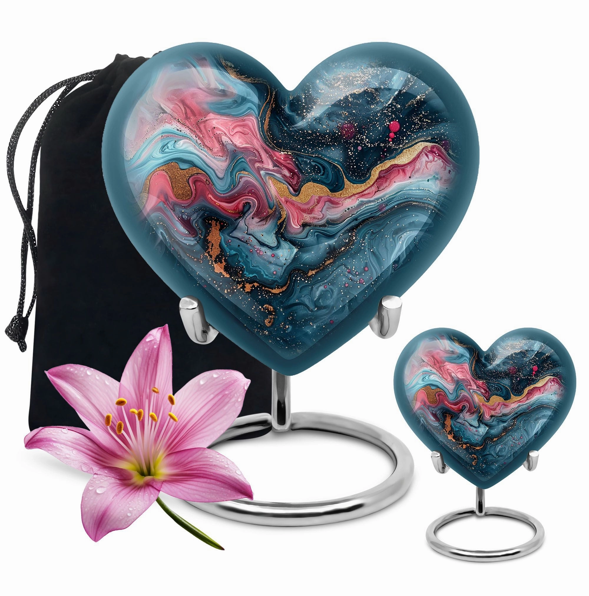 Abstract Urn: Timeless Memorial Cremation Vessel for Lasting Memories