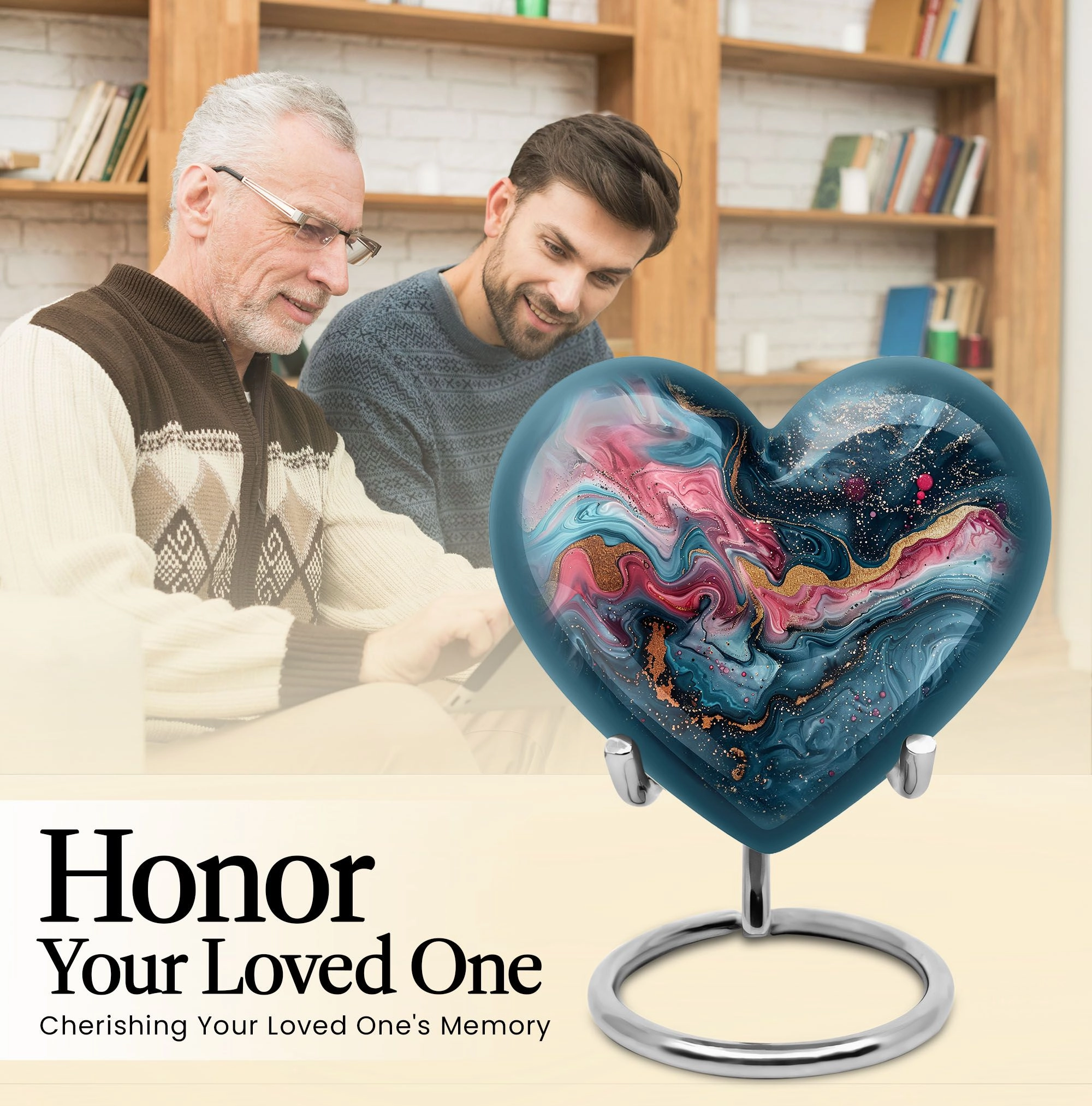 Abstract Urn: Timeless Memorial Cremation Vessel for Lasting Memories