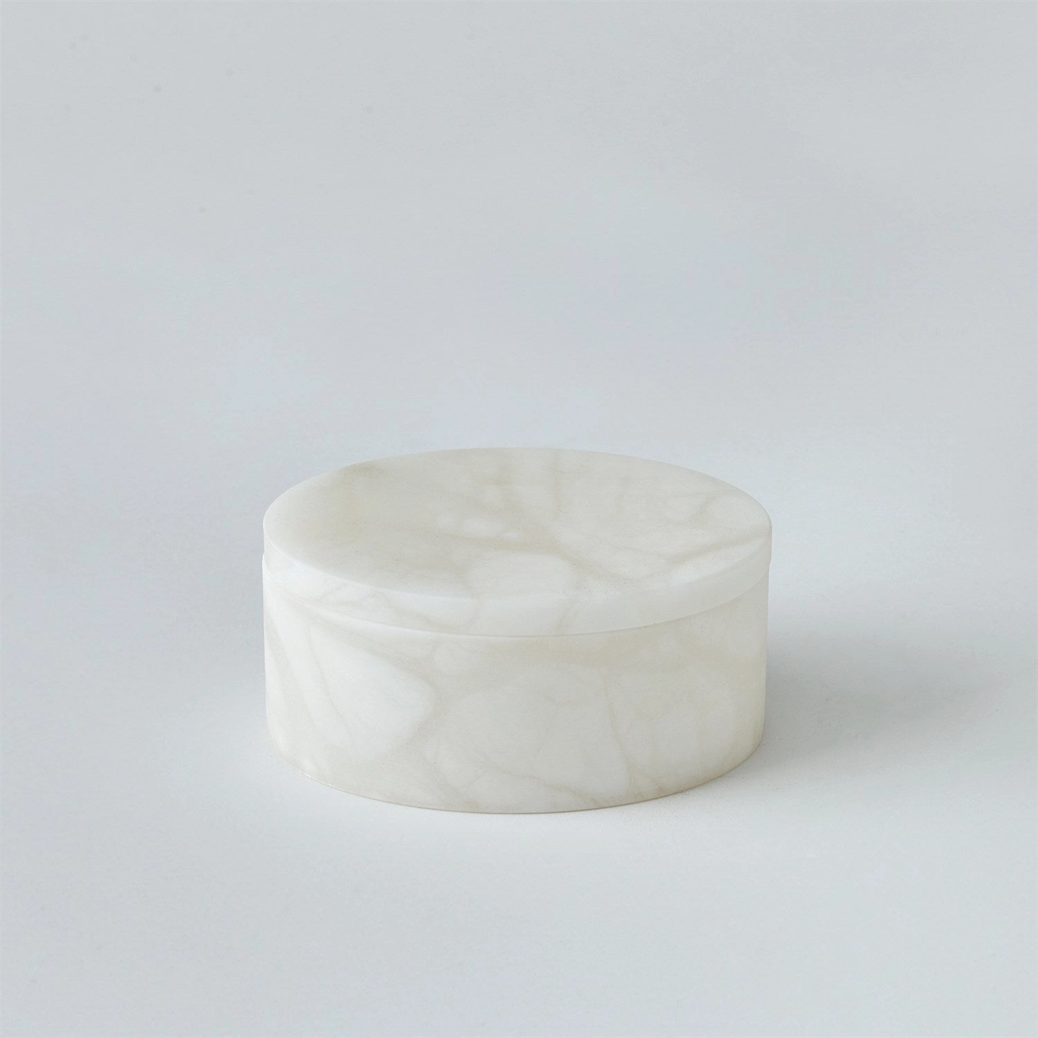Alabaster Oval Box