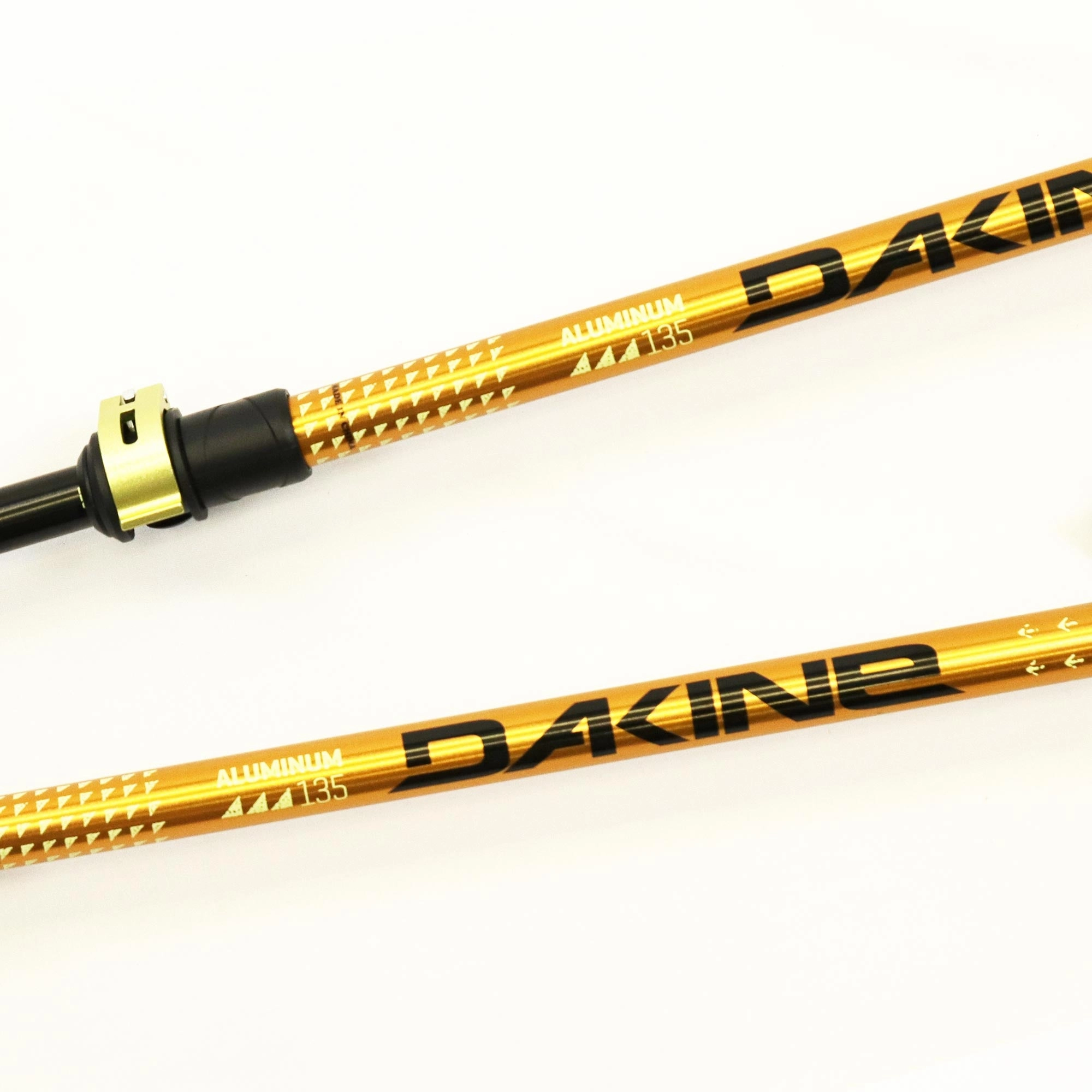 Aluminum Trail Series Trekking Poles - Gold / Black