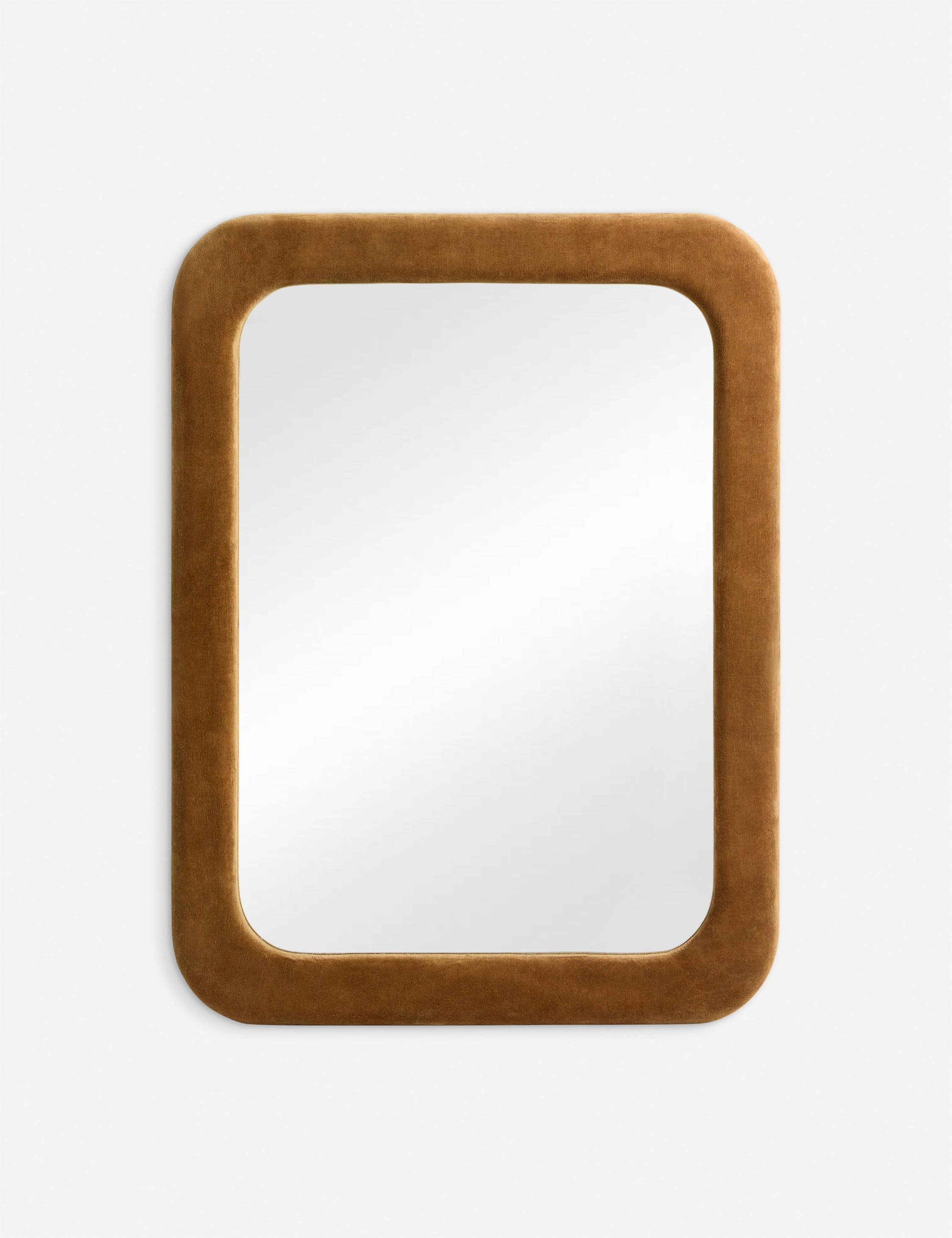 Annalee Upholstered Mantel Mirror
