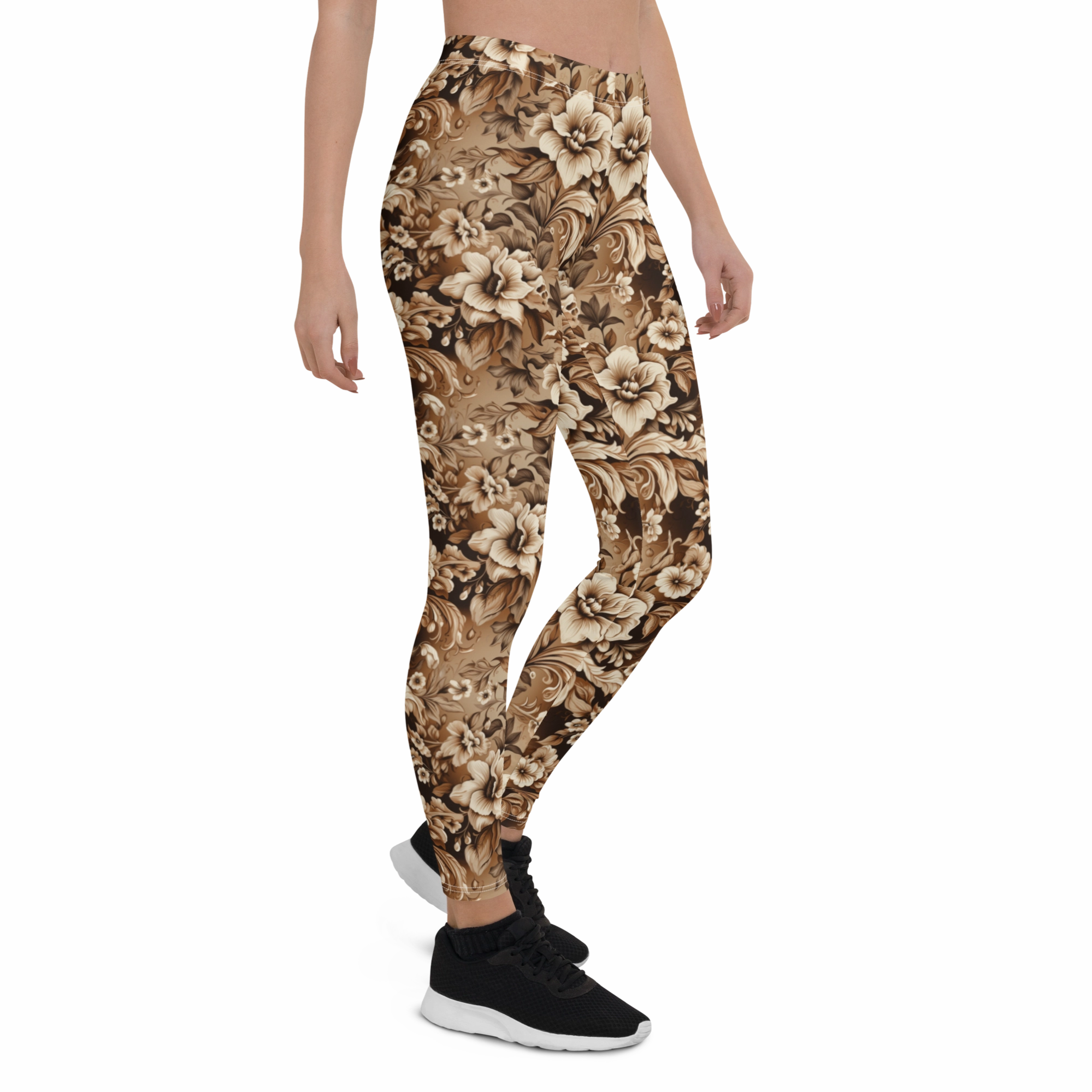 Antique Flower Leggings