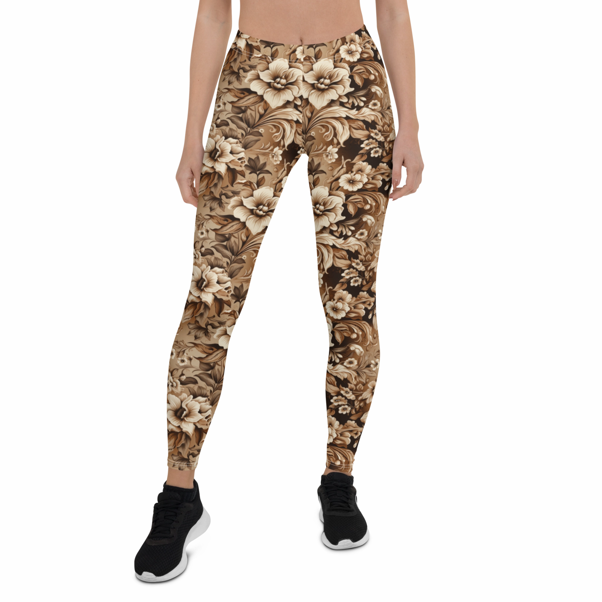 Antique Flower Leggings