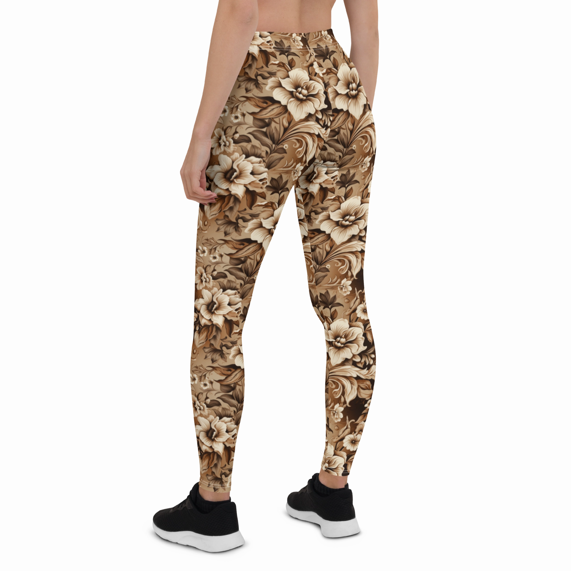 Antique Flower Leggings