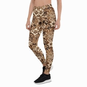 Antique Flower Leggings