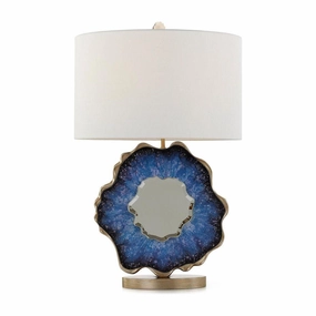Arno Table Lamp, Blue Agate