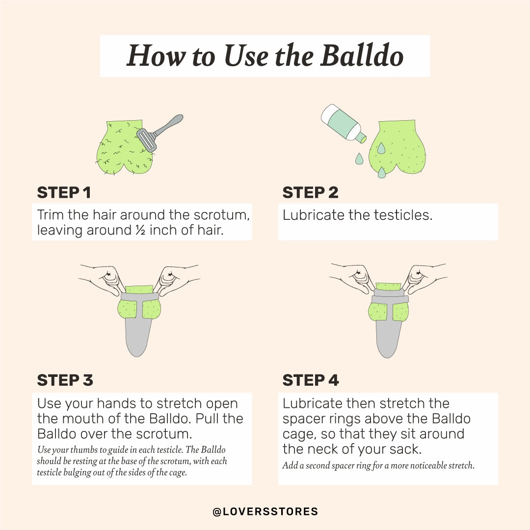 Balldo - The World's First Ball Dildo