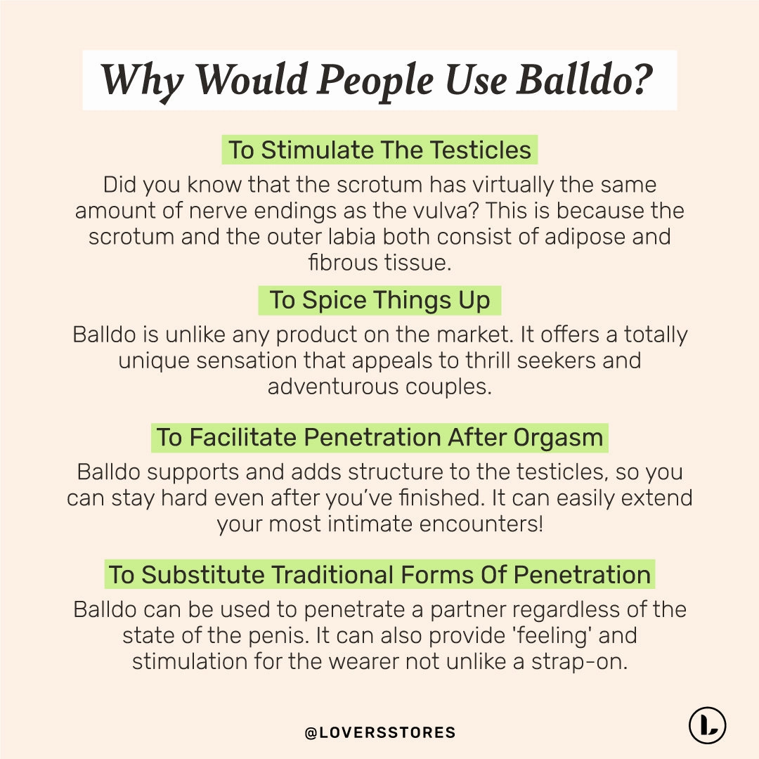 Balldo - The World's First Ball Dildo