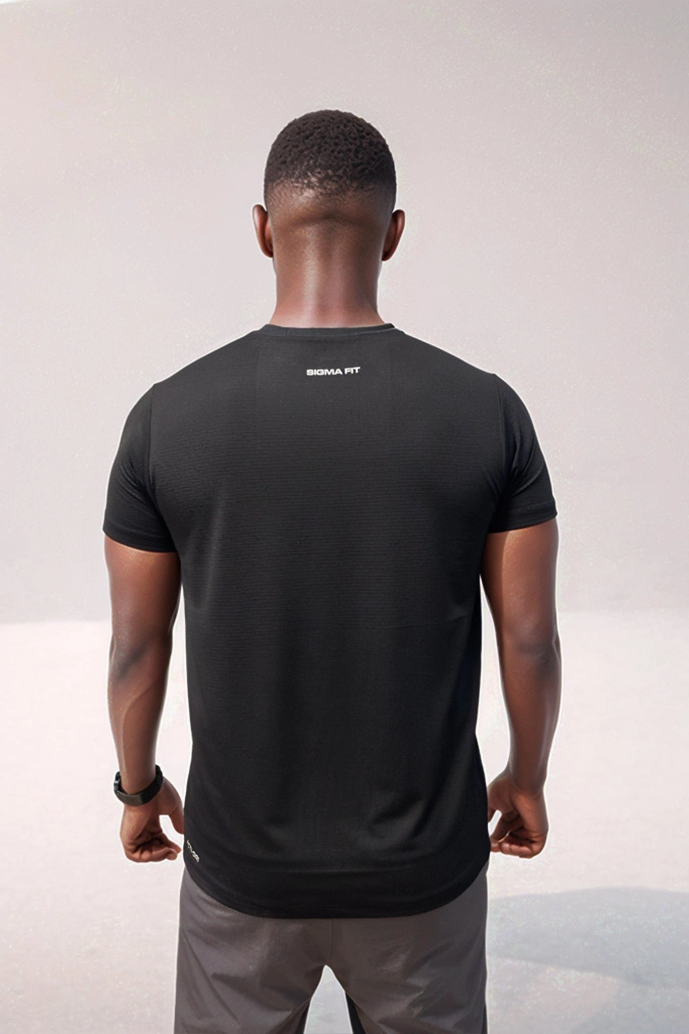 Black Racket Sports Tee