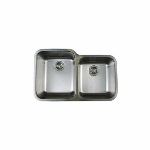 Blanco BL441023 Stellar 1-3/4-Inch Bowl Undermount Sink, Refined Brushed
