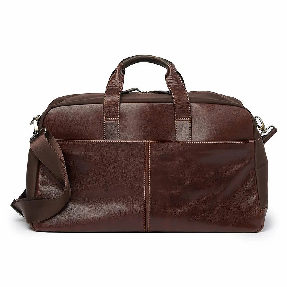 Boconi Garth Commuter Leather Duffle Bag