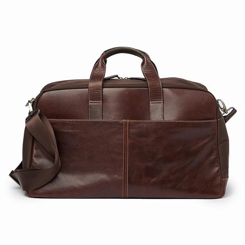 Boconi Garth Commuter Leather Duffle Bag