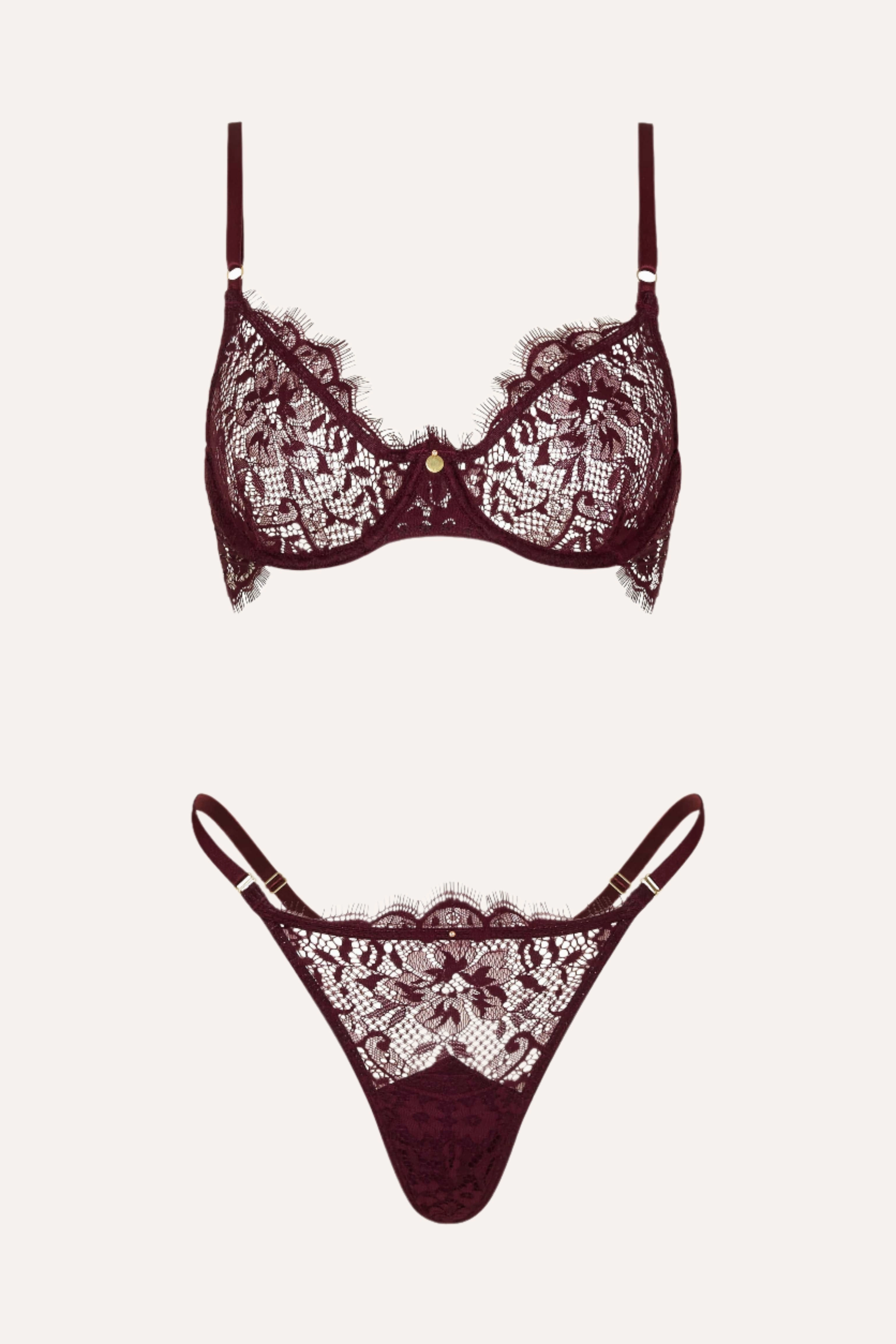 Bra Burgundy