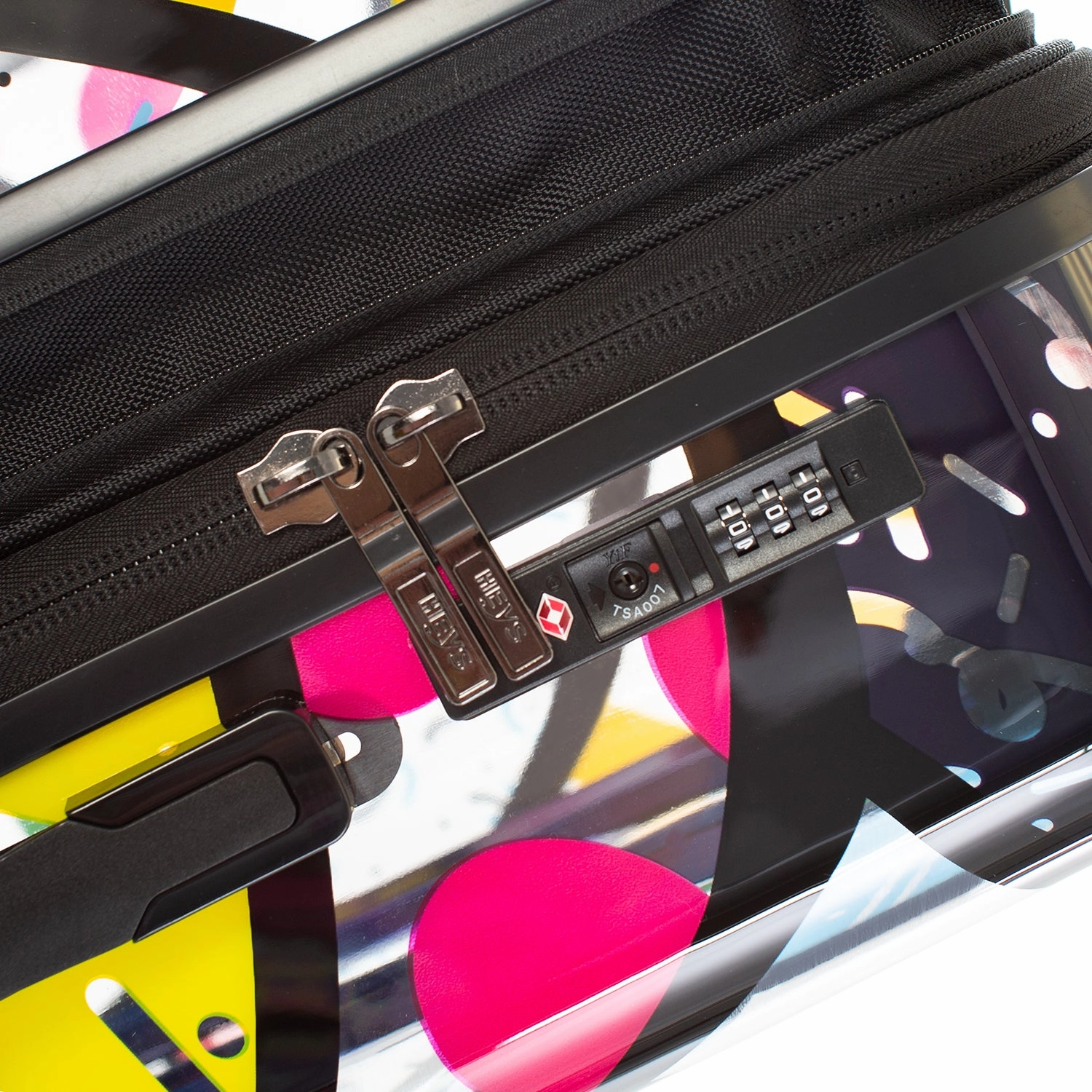 Britto - Butterfly Transparent 3 Piece Luggage Set - The Art of Modern Travel™
