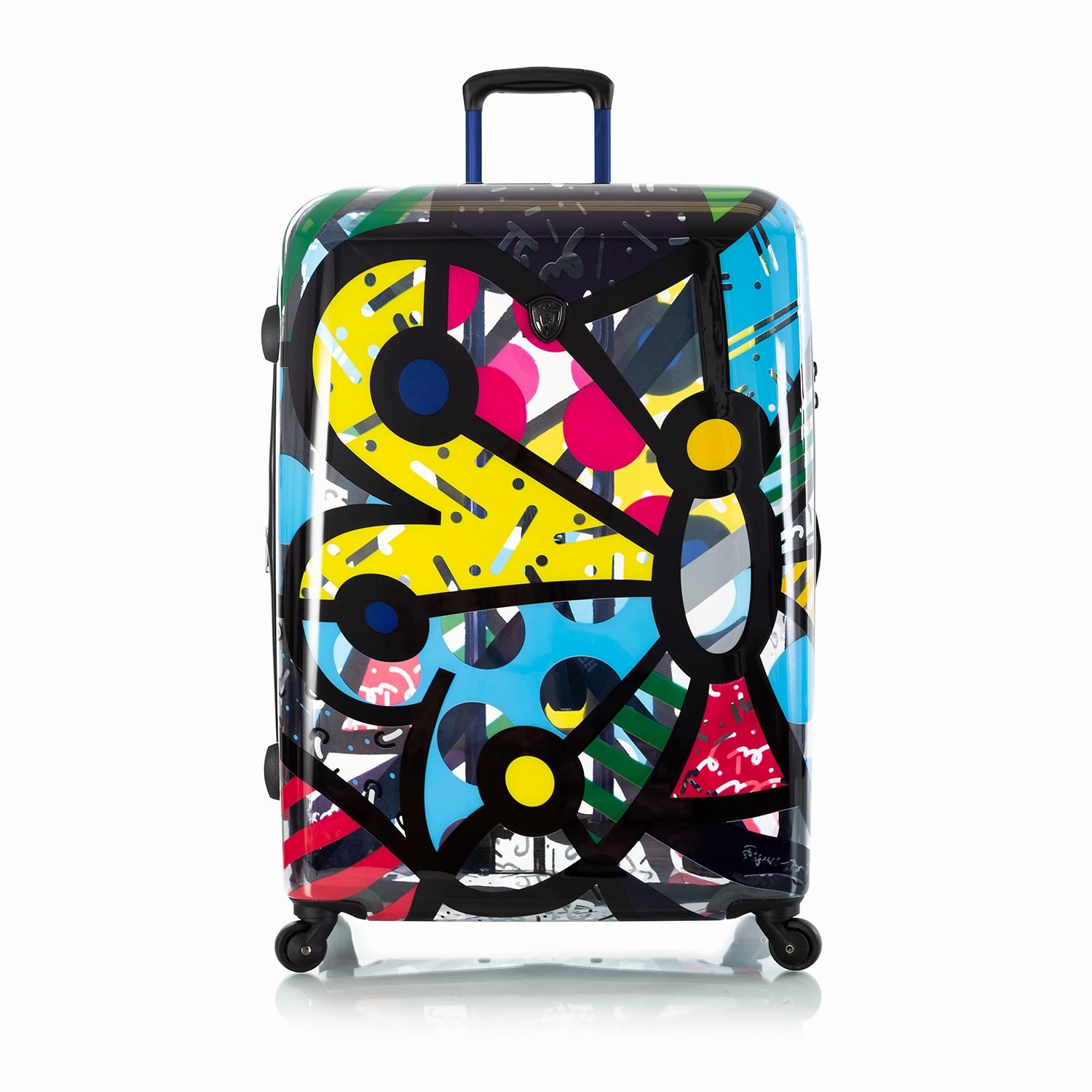 Britto - Butterfly Transparent 3 Piece Luggage Set - The Art of Modern Travel™