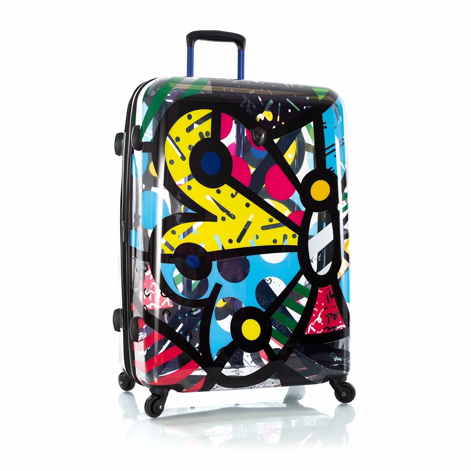 Britto - Butterfly Transparent 3 Piece Luggage Set - The Art of Modern Travel™
