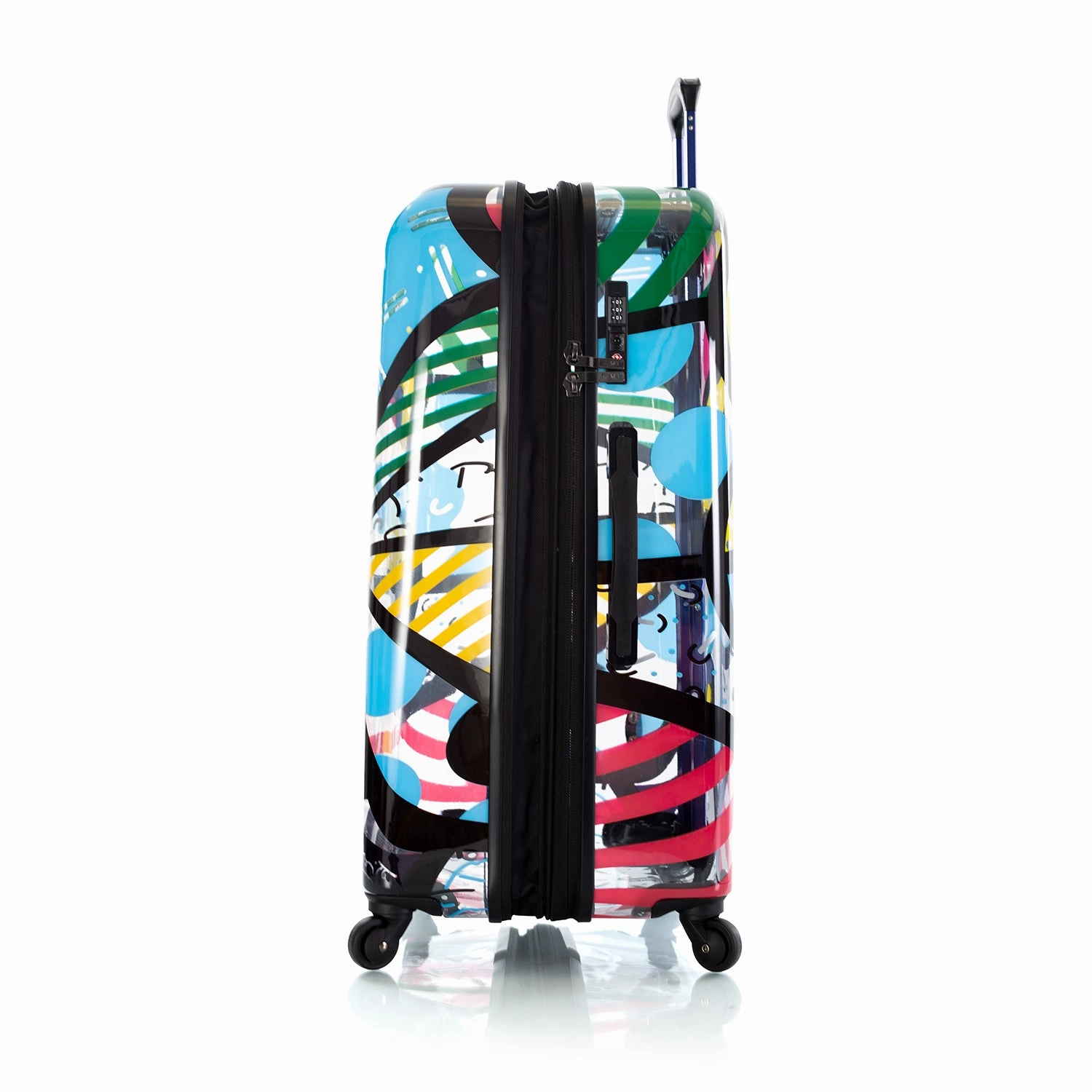 Britto - Butterfly Transparent 3 Piece Luggage Set - The Art of Modern Travel™