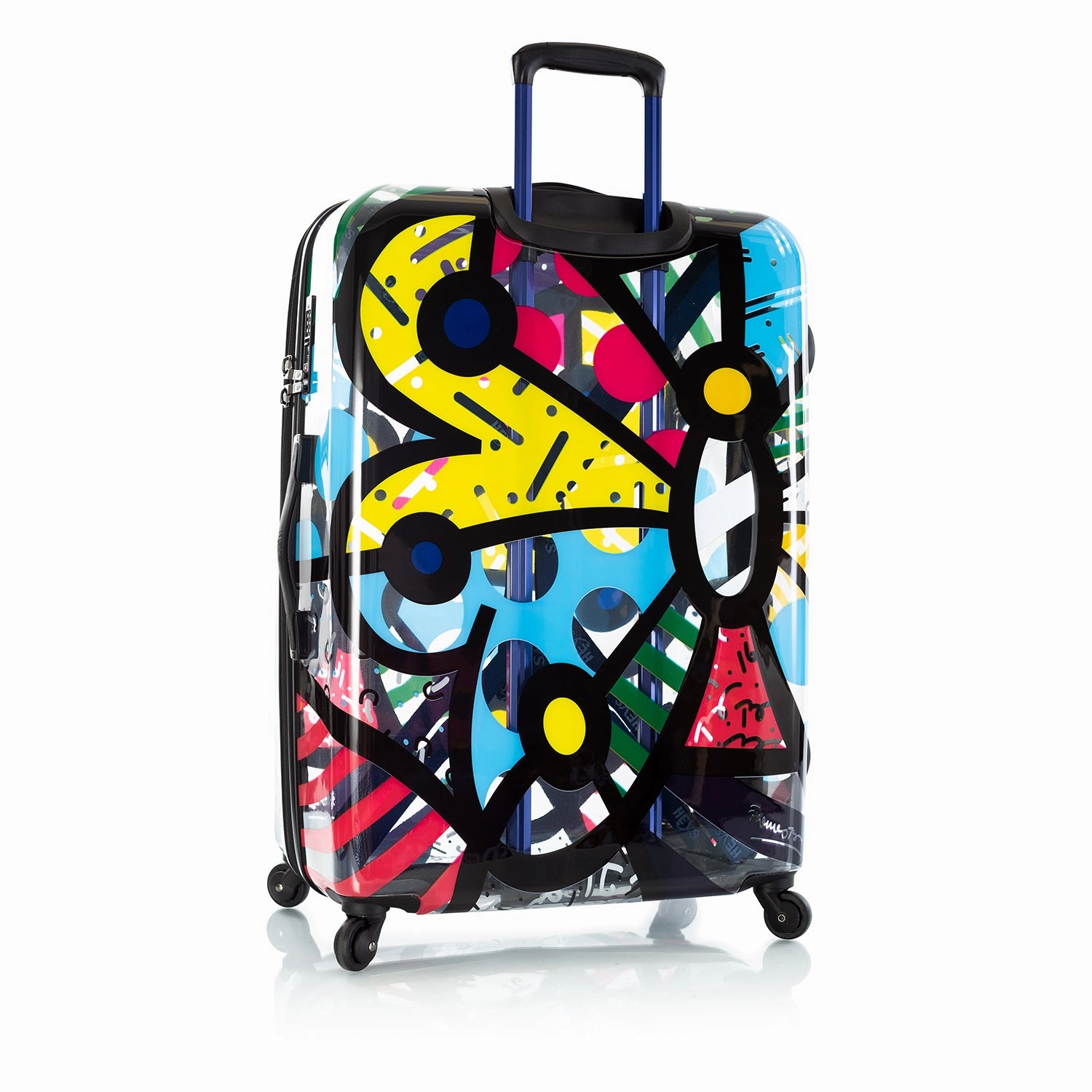 Britto - Butterfly Transparent 3 Piece Luggage Set - The Art of Modern Travel™