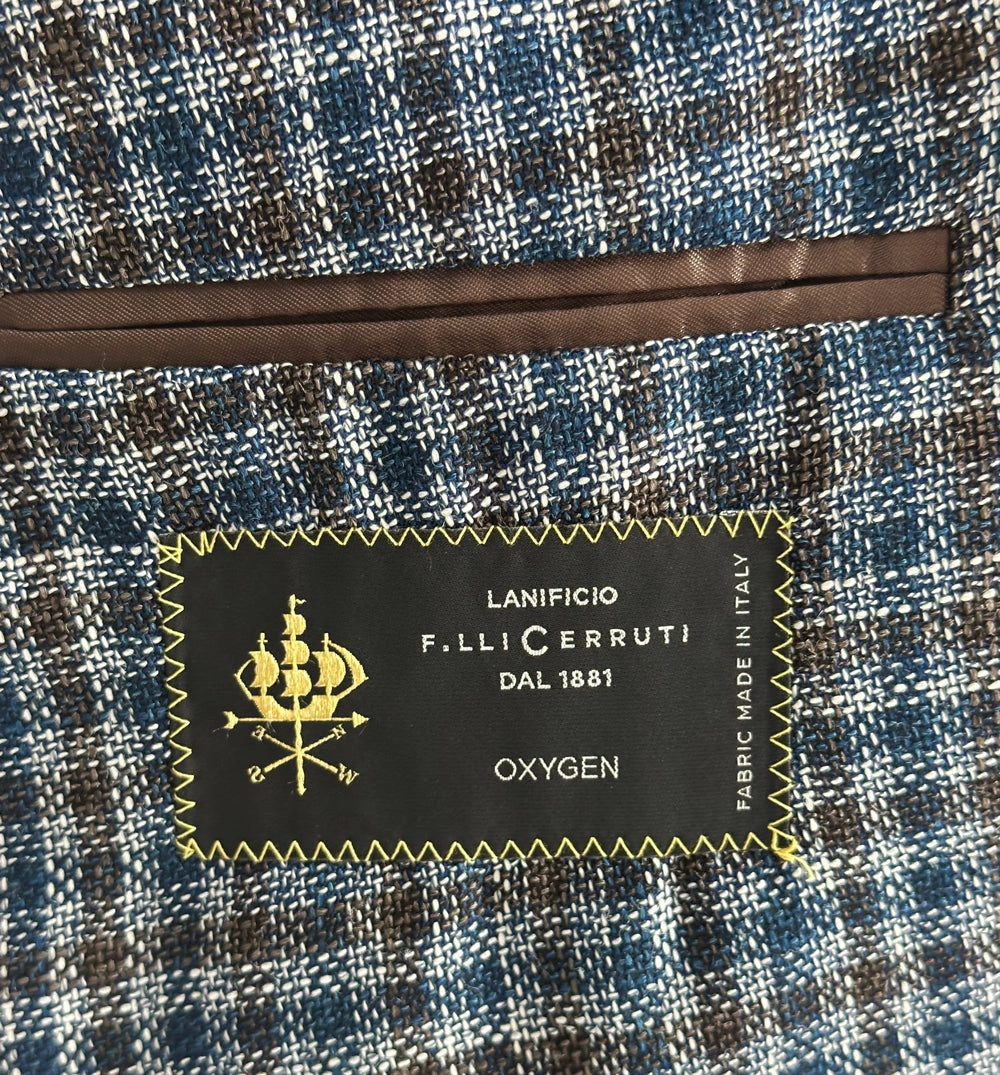 Brown and Forest Green Buffalo Check Sport Coat