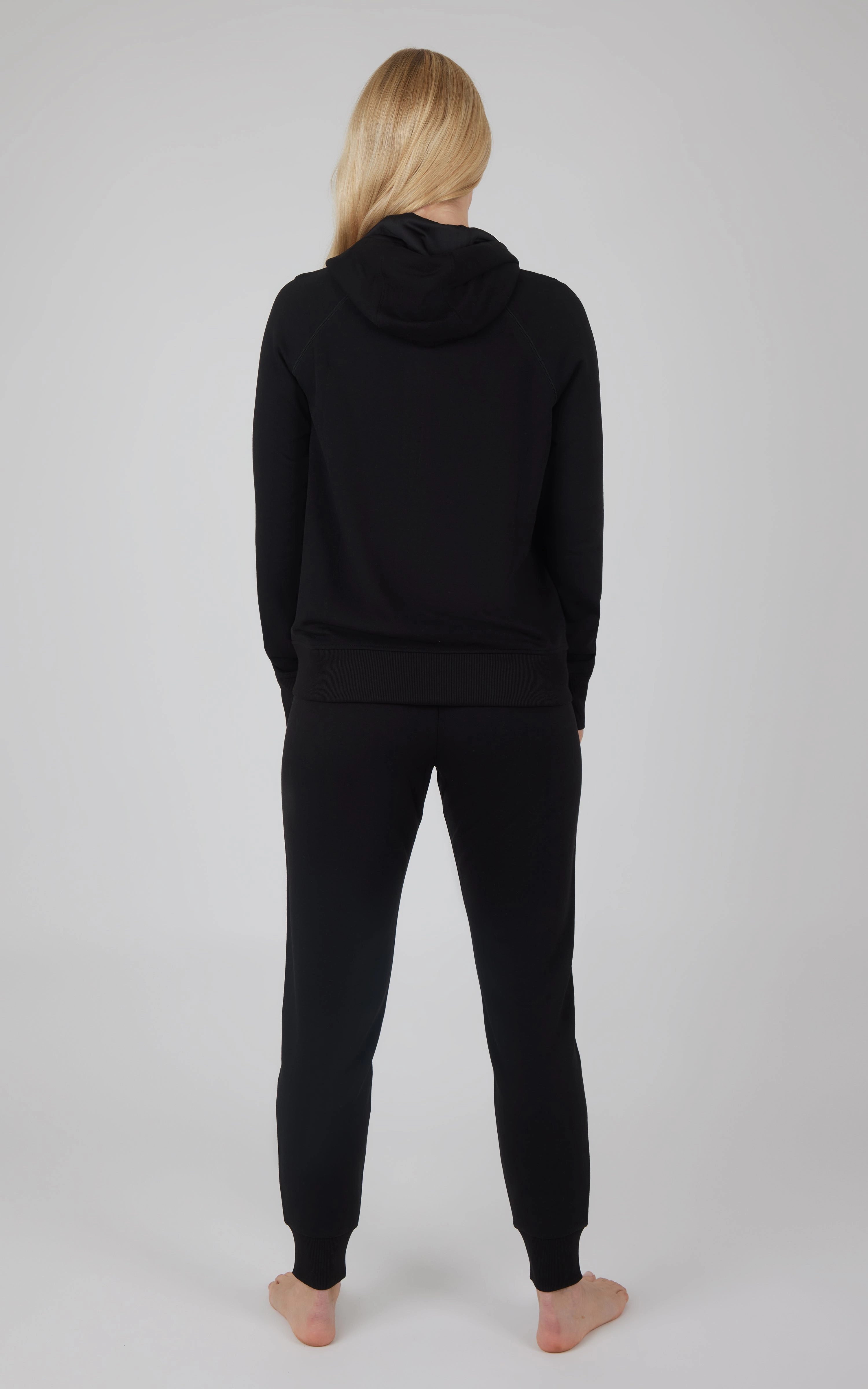 Brushed Terry Zip Hoodie and Jogger Set