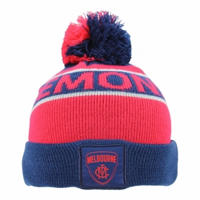 Burley Sekem Melbourne Demons AFL YOUTH Beanie