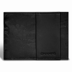 Camo / Leather Center Wing Wallet *Drop Ship*