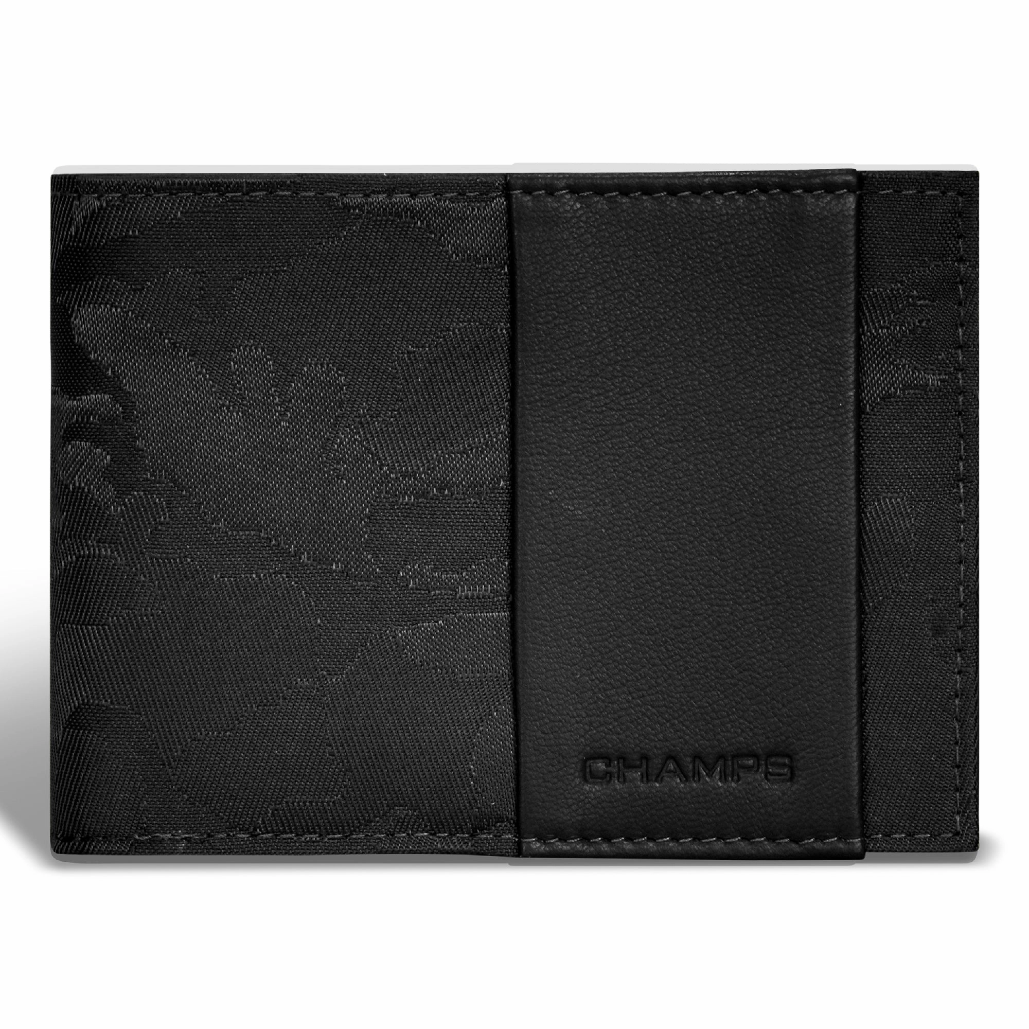 Camo / Leather Center Wing Wallet *Drop Ship*