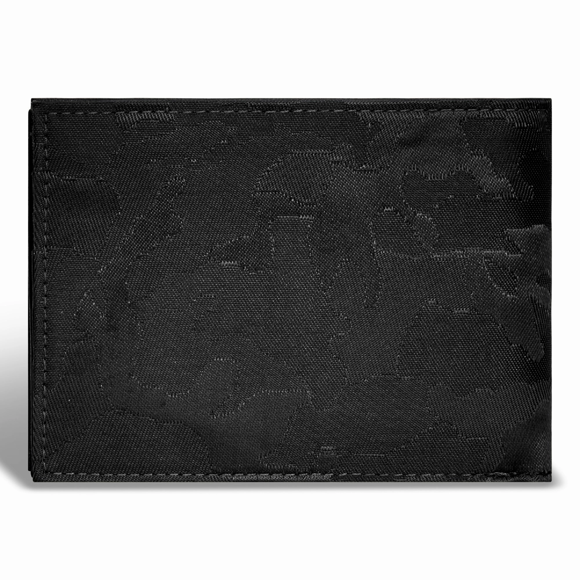 Camo / Leather Center Wing Wallet *Drop Ship*