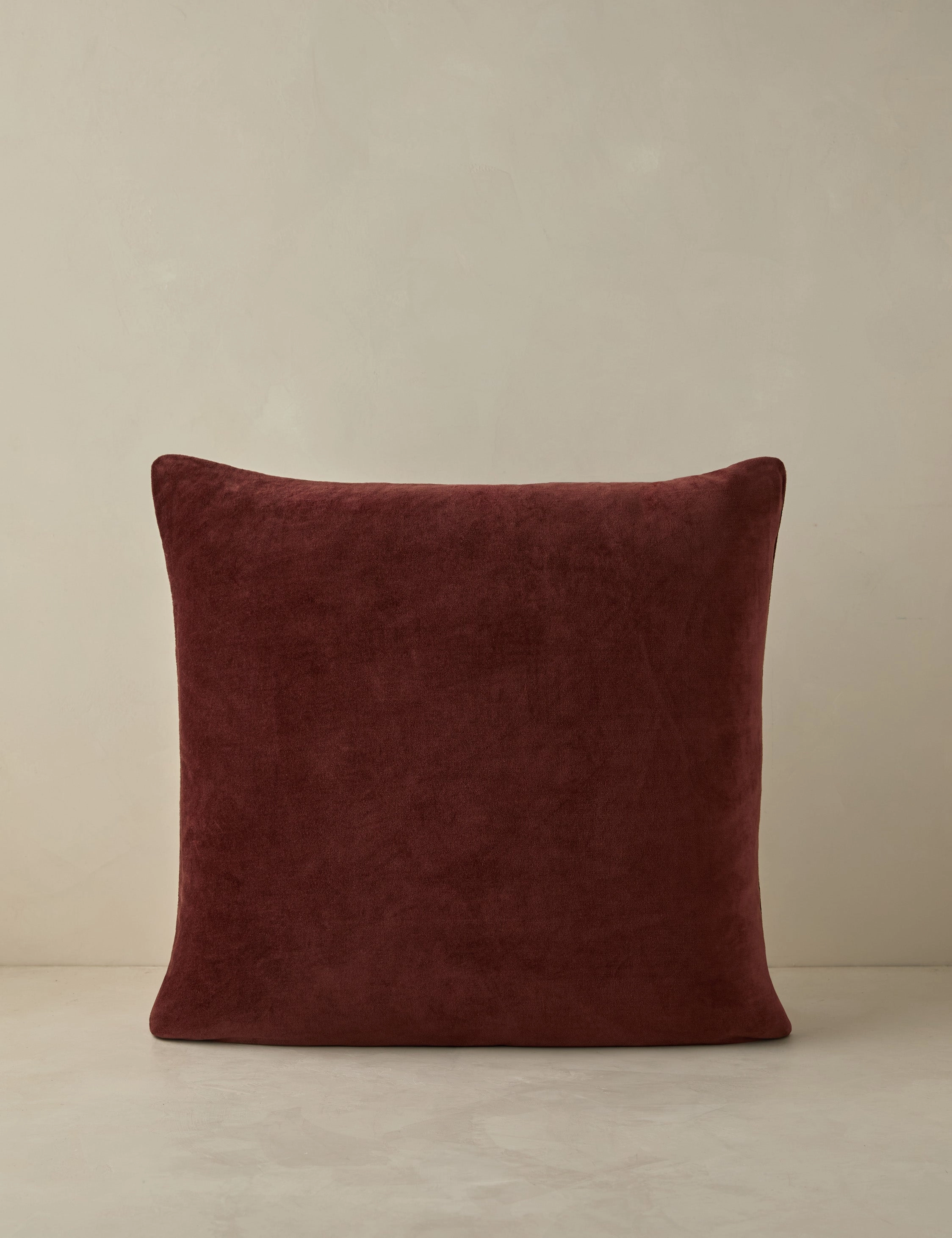 Carmine Velvet Pillow