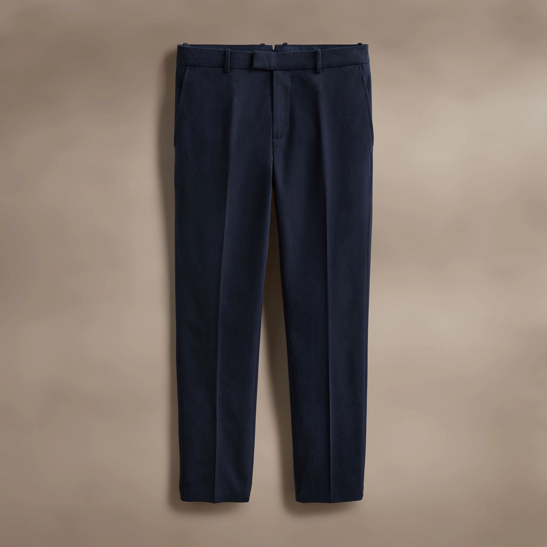 Cashmere Touch Twill Trouser - Classic Navy