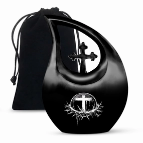 Catholic Urn, A Timeless Memorial Urn For Human Ashes