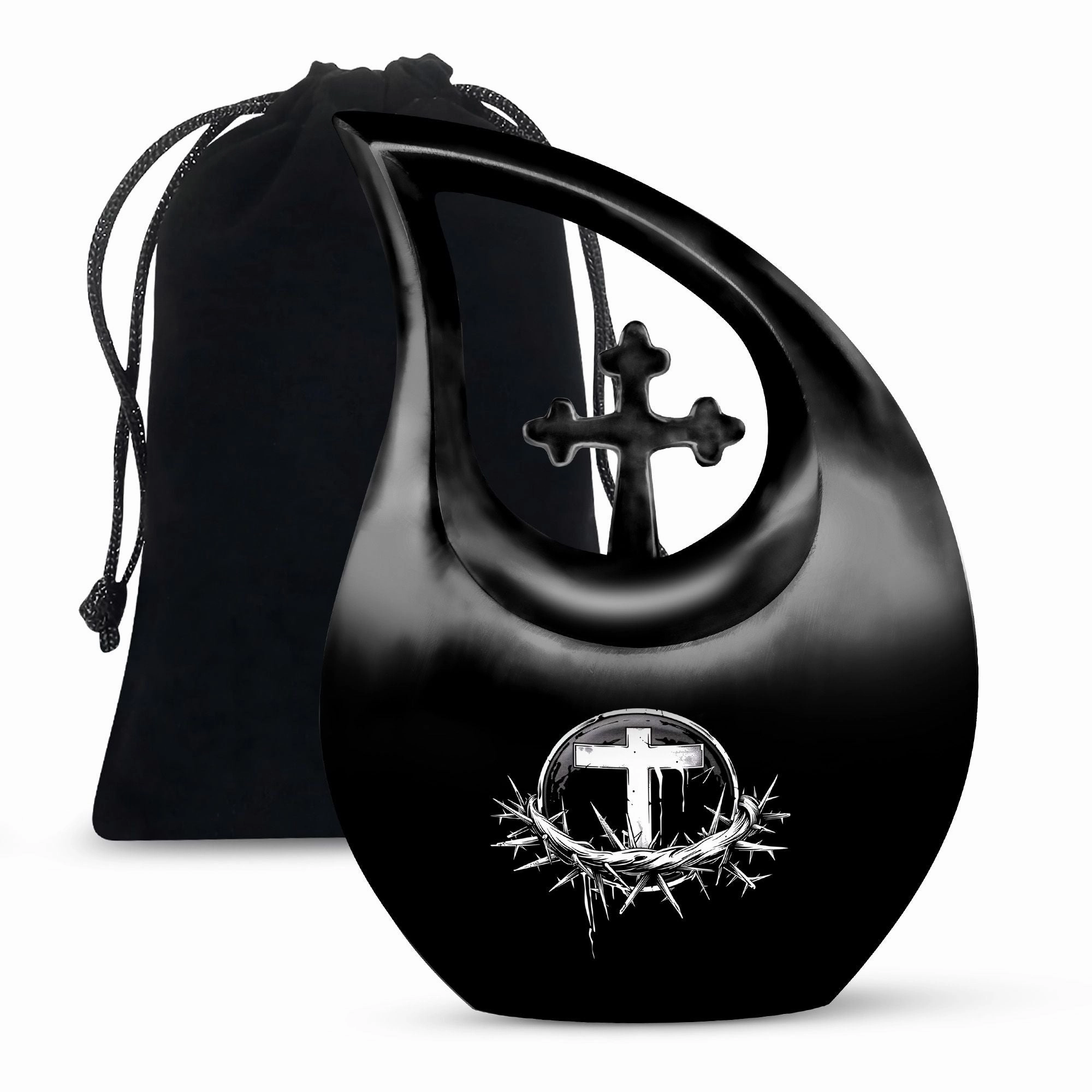 Catholic Urn, A Timeless Memorial Urn For Human Ashes