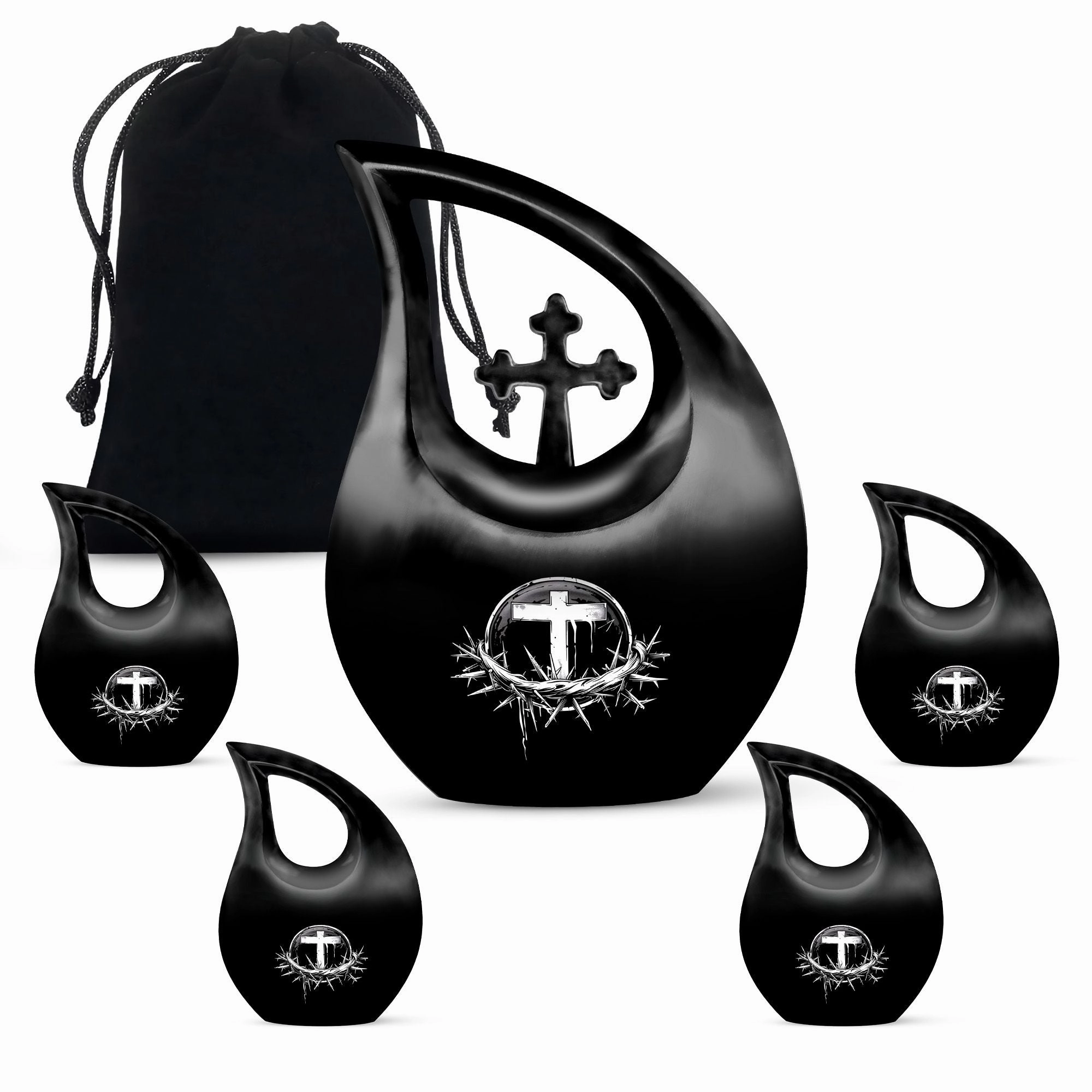 Catholic Urn, A Timeless Memorial Urn For Human Ashes
