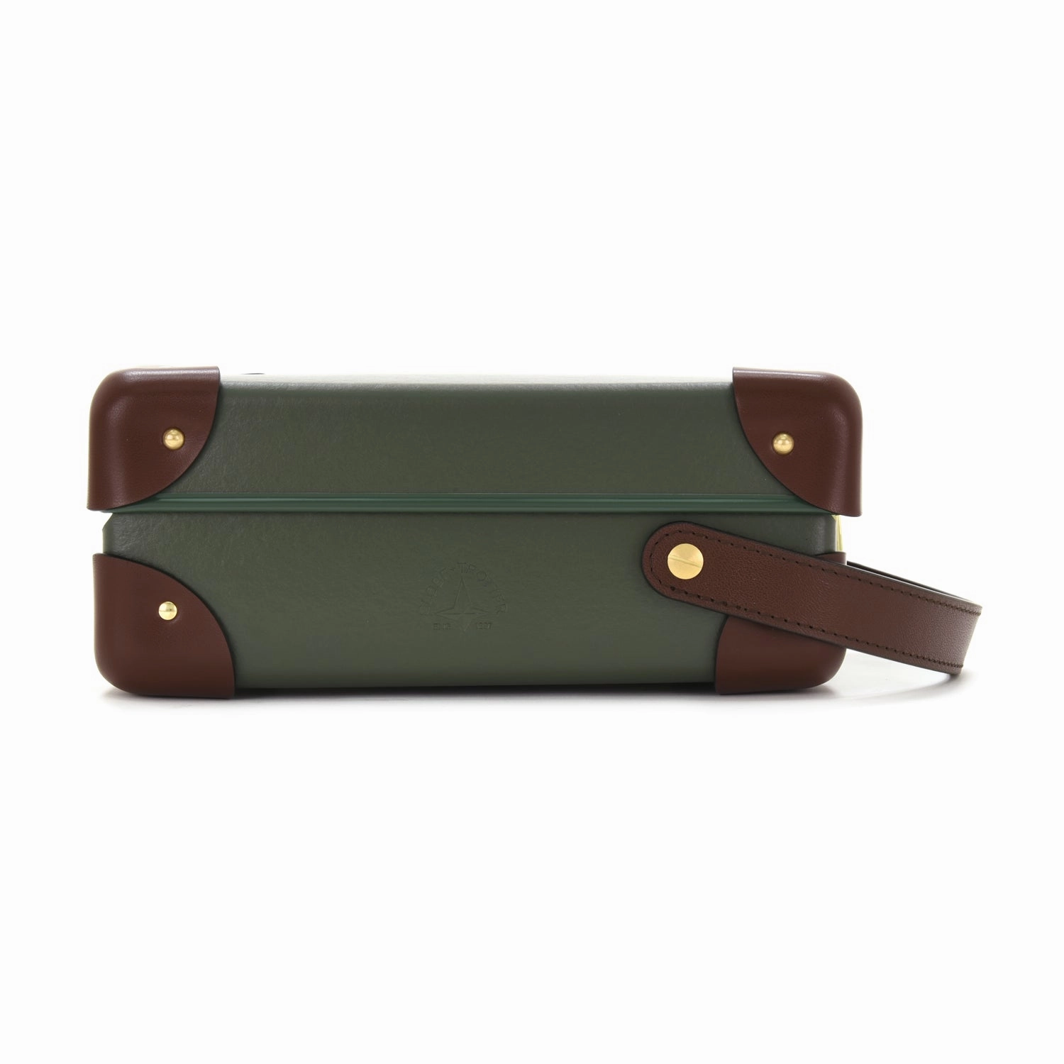 Centenary · 3-Slot Watch Case | Green/Brown