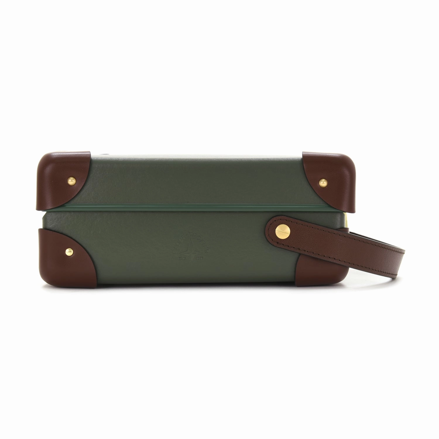 Centenary · 3-Slot Watch Case | Green/Brown