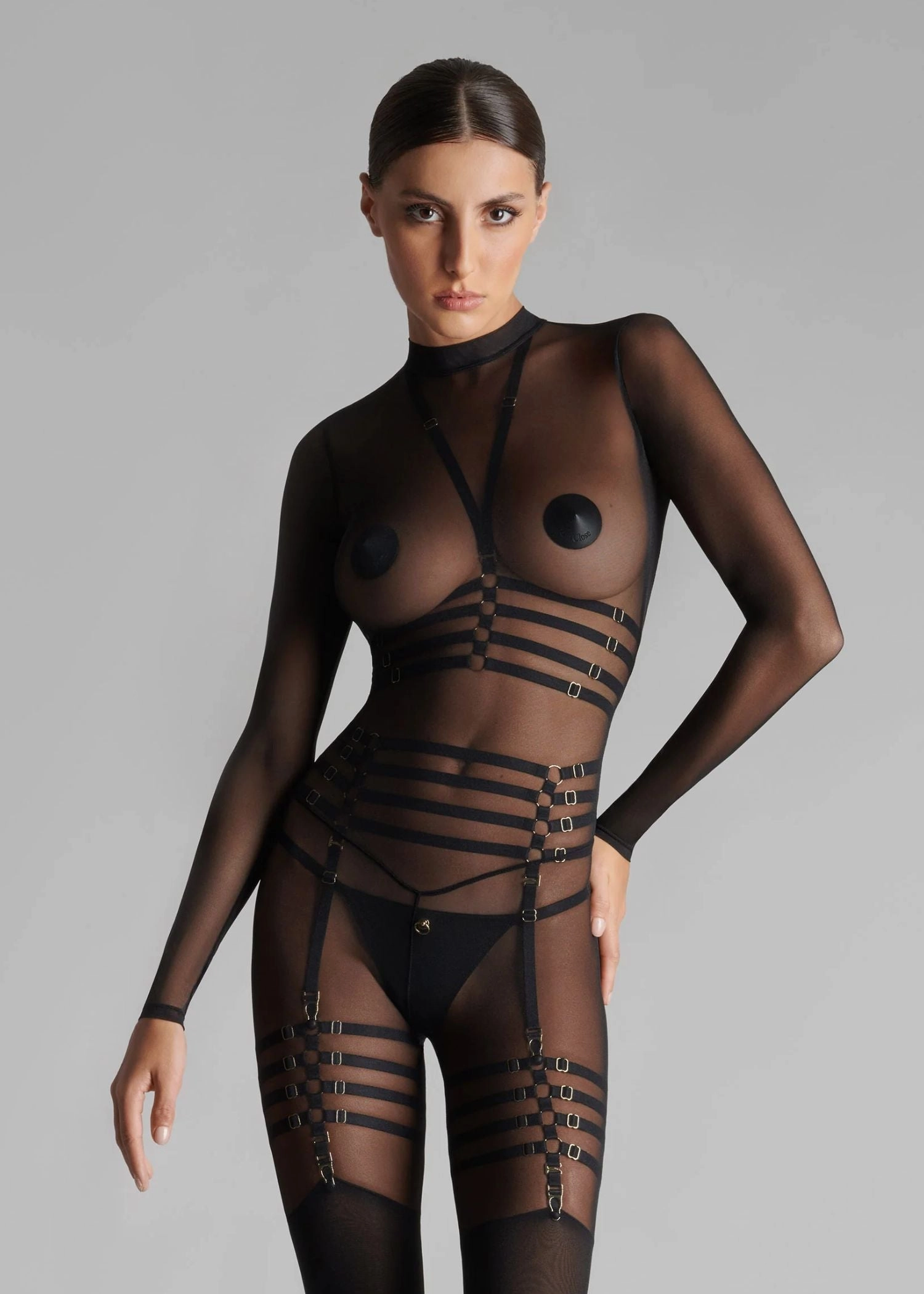Chambre Noire Garters (Black)