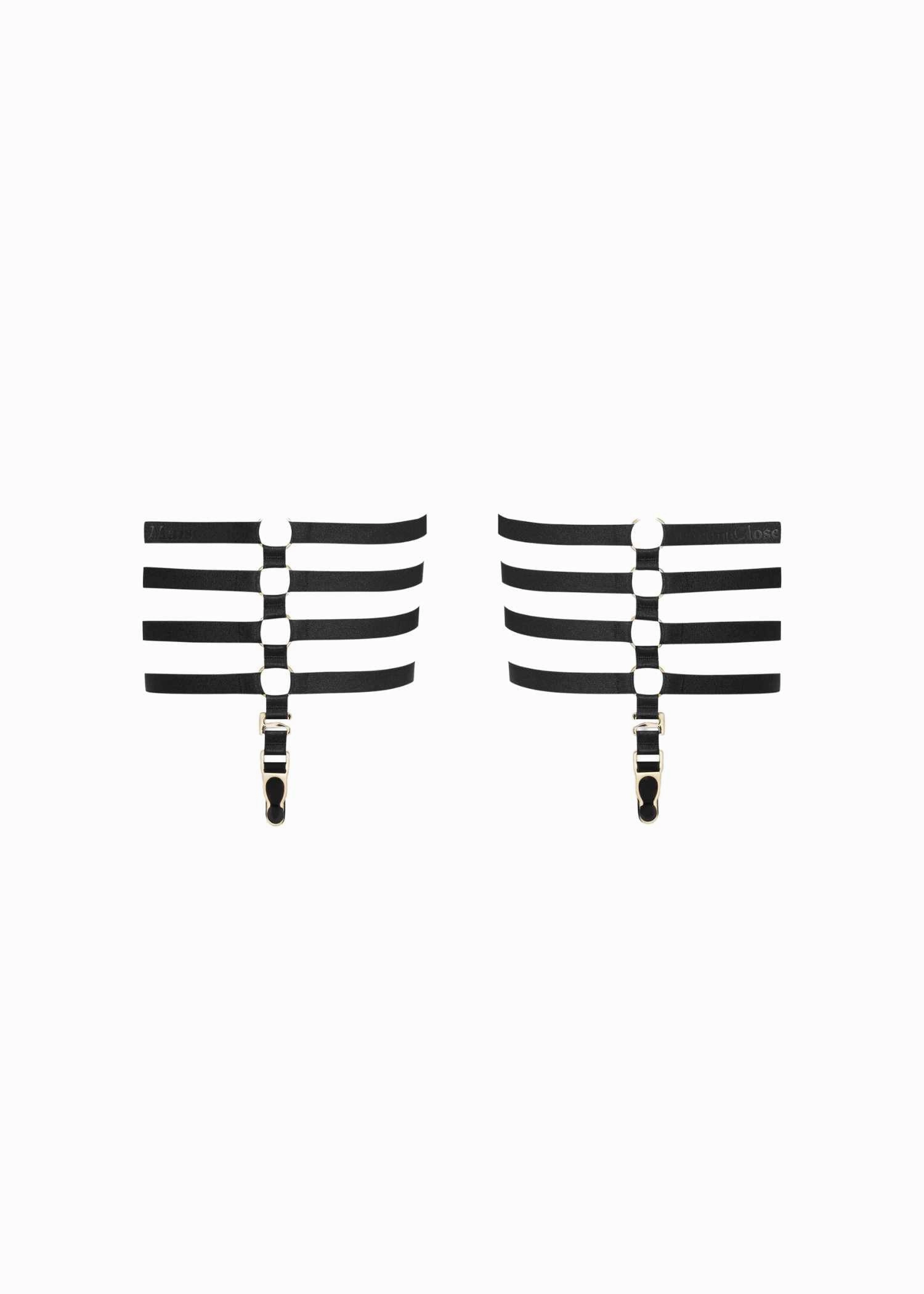 Chambre Noire Garters (Black)