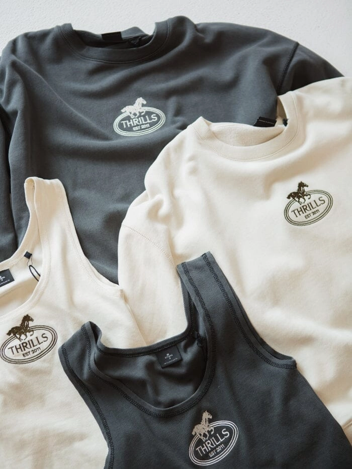Chariot Oval Singlet - Heritage White